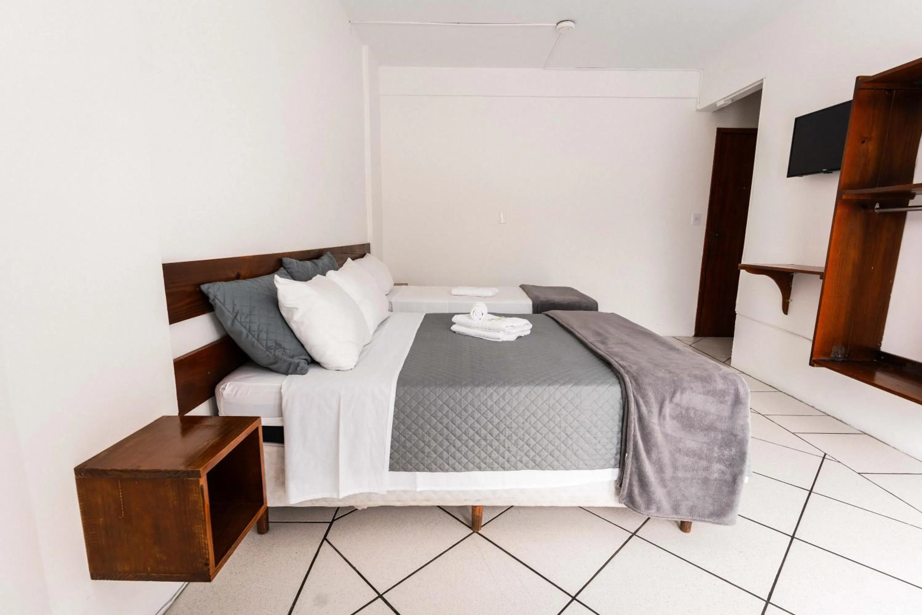 Bed in Praia Comprida Hotel