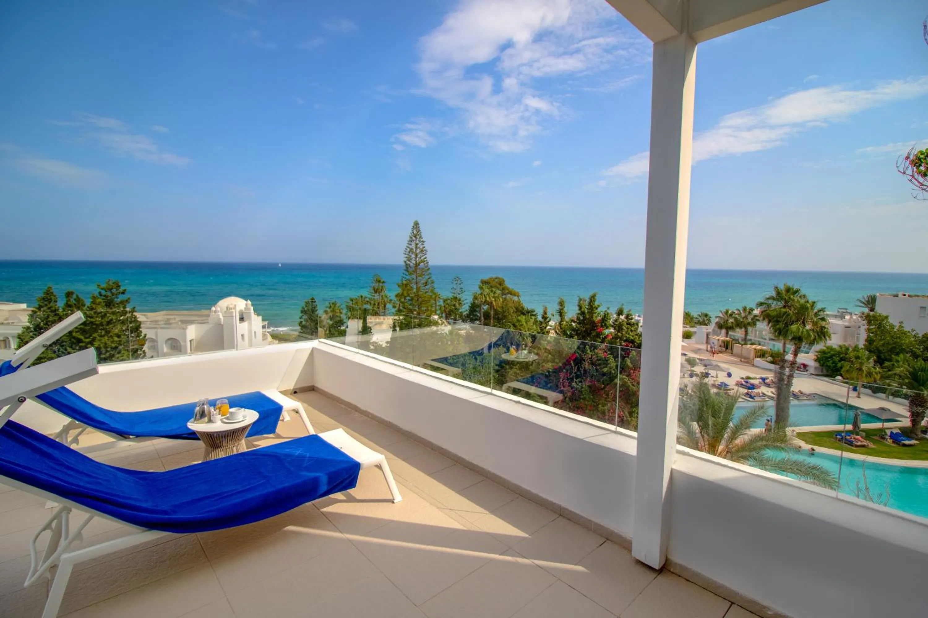 Patio in Royal Azur Thalassa