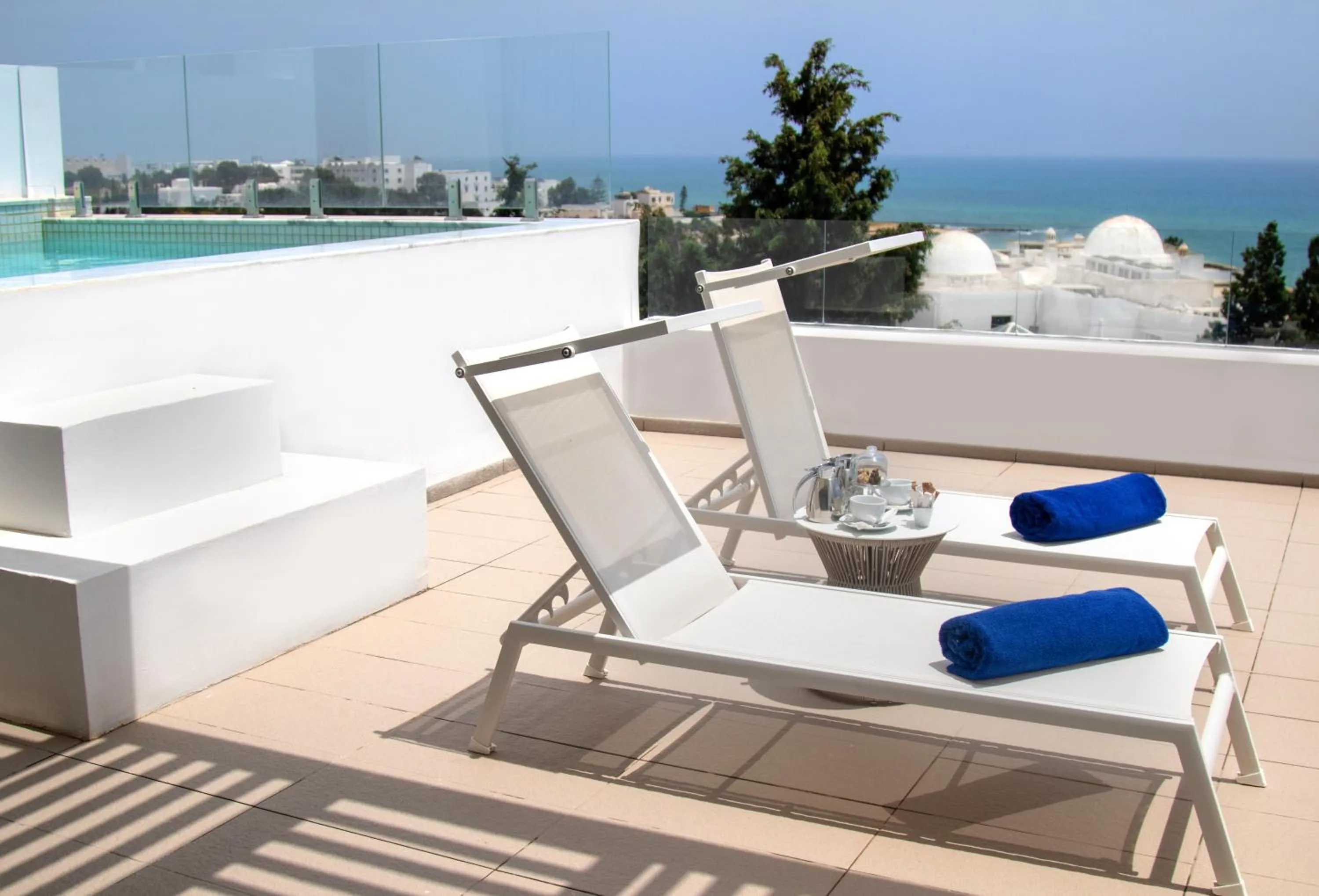 Patio in Royal Azur Thalassa