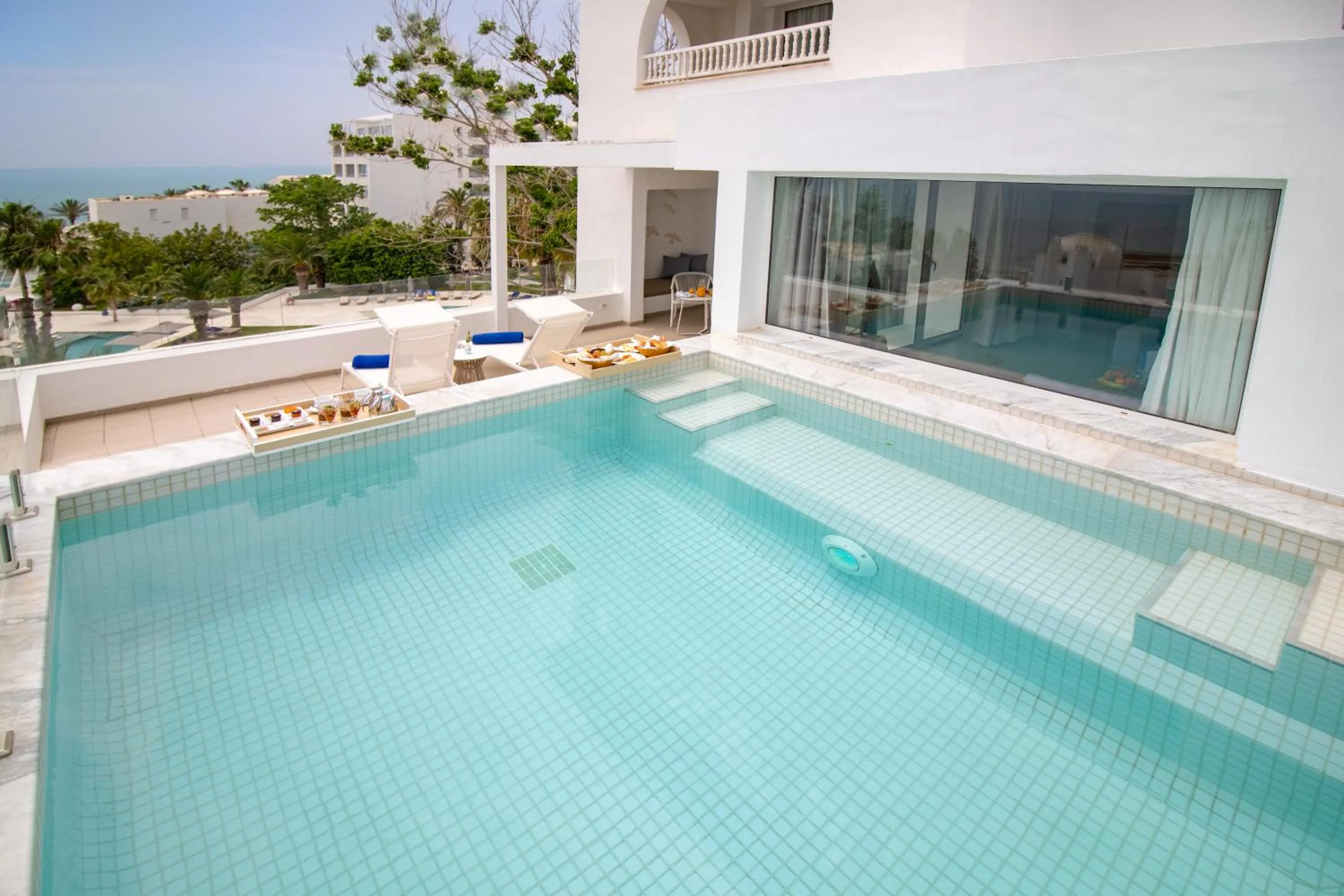 Swimming pool in Royal Azur Thalassa