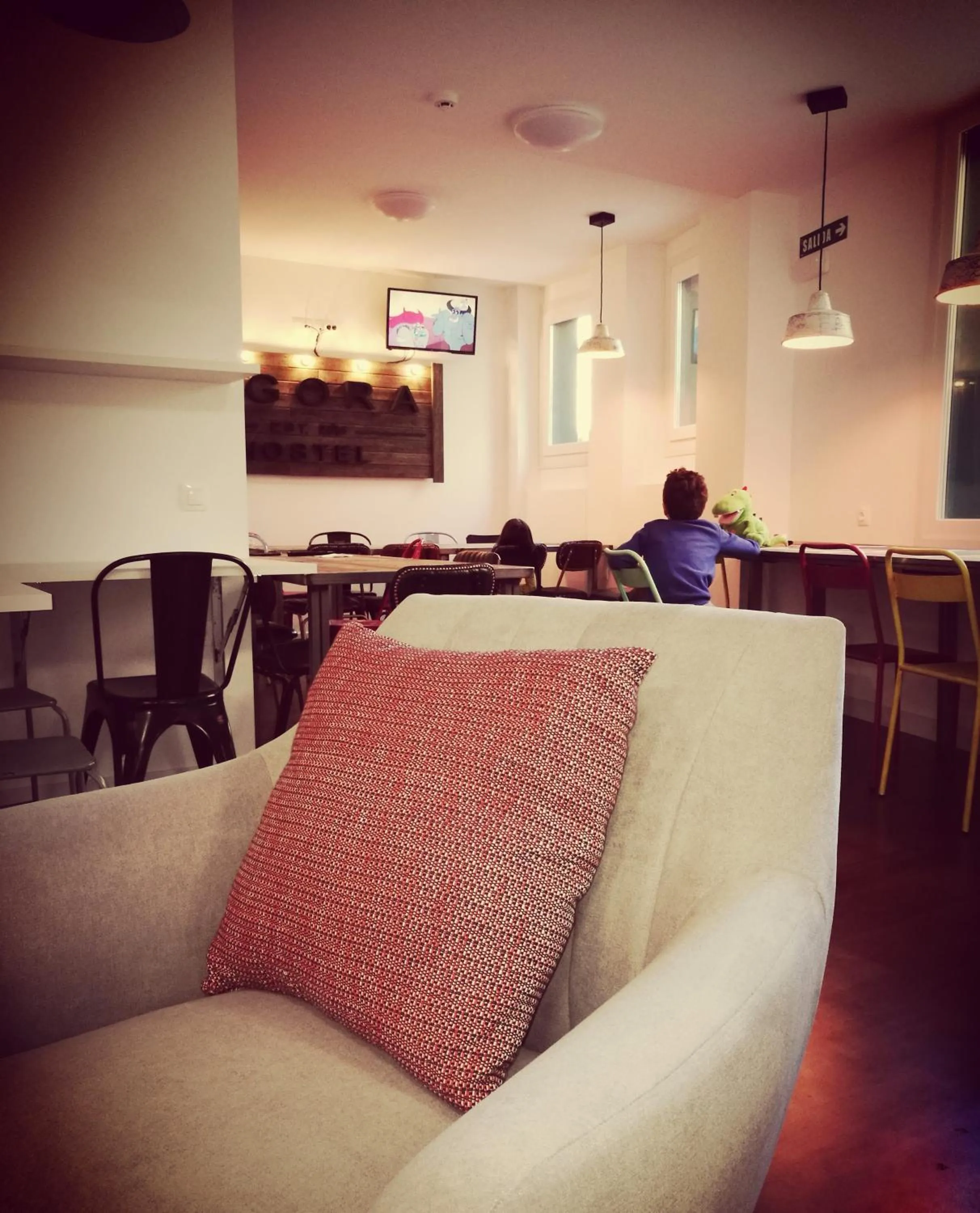 children in Agora Hostel