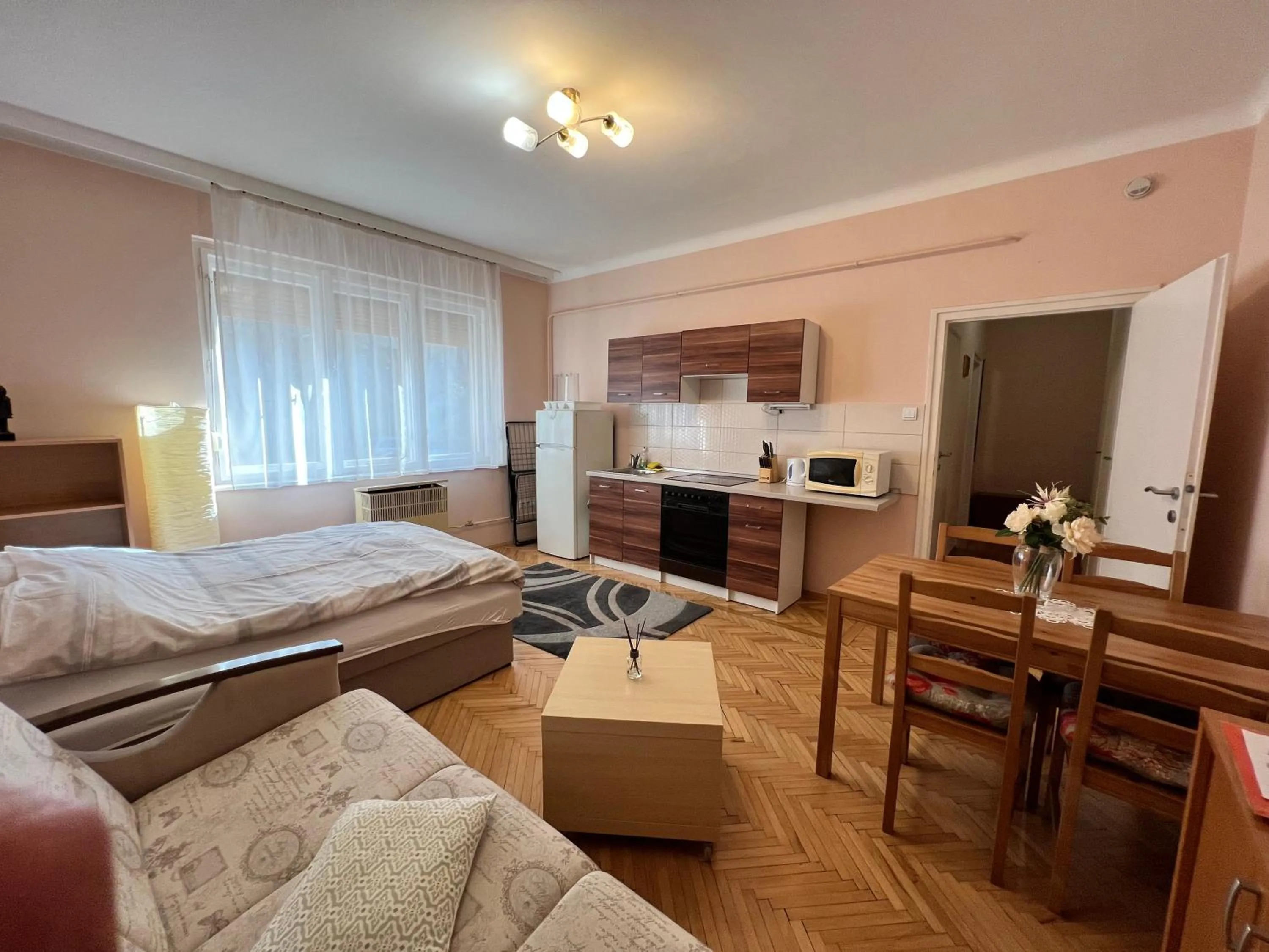 Bed in Révay Apartment