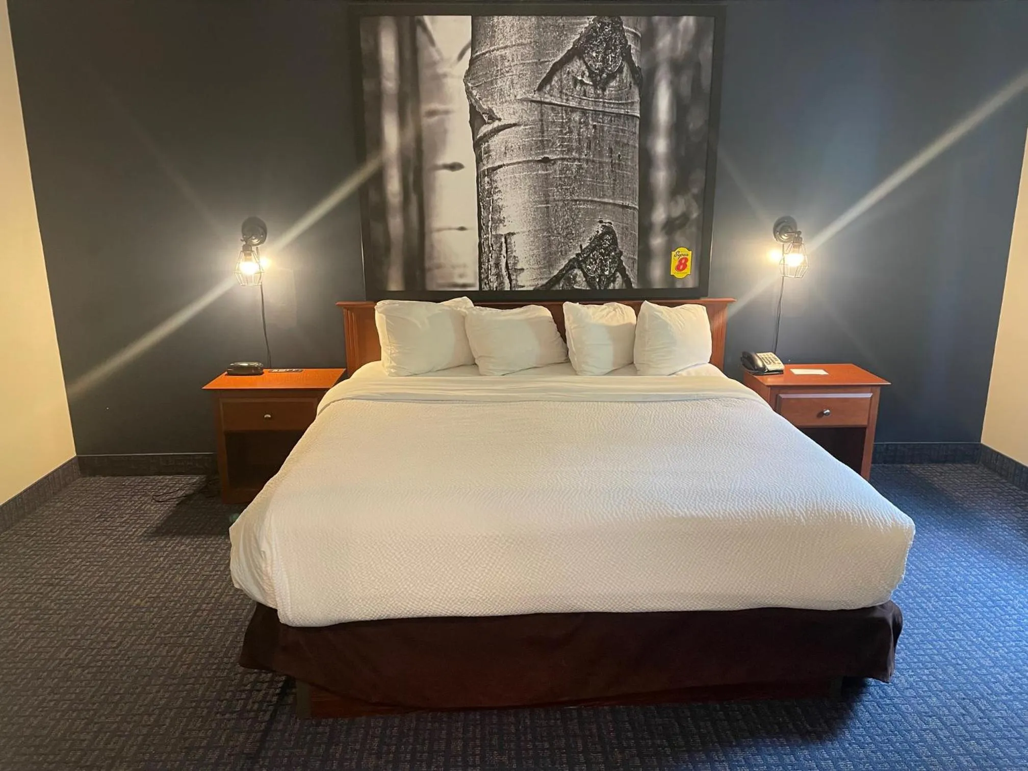 Bed in Super 8 by Wyndham Sainte Agathe Des Monts