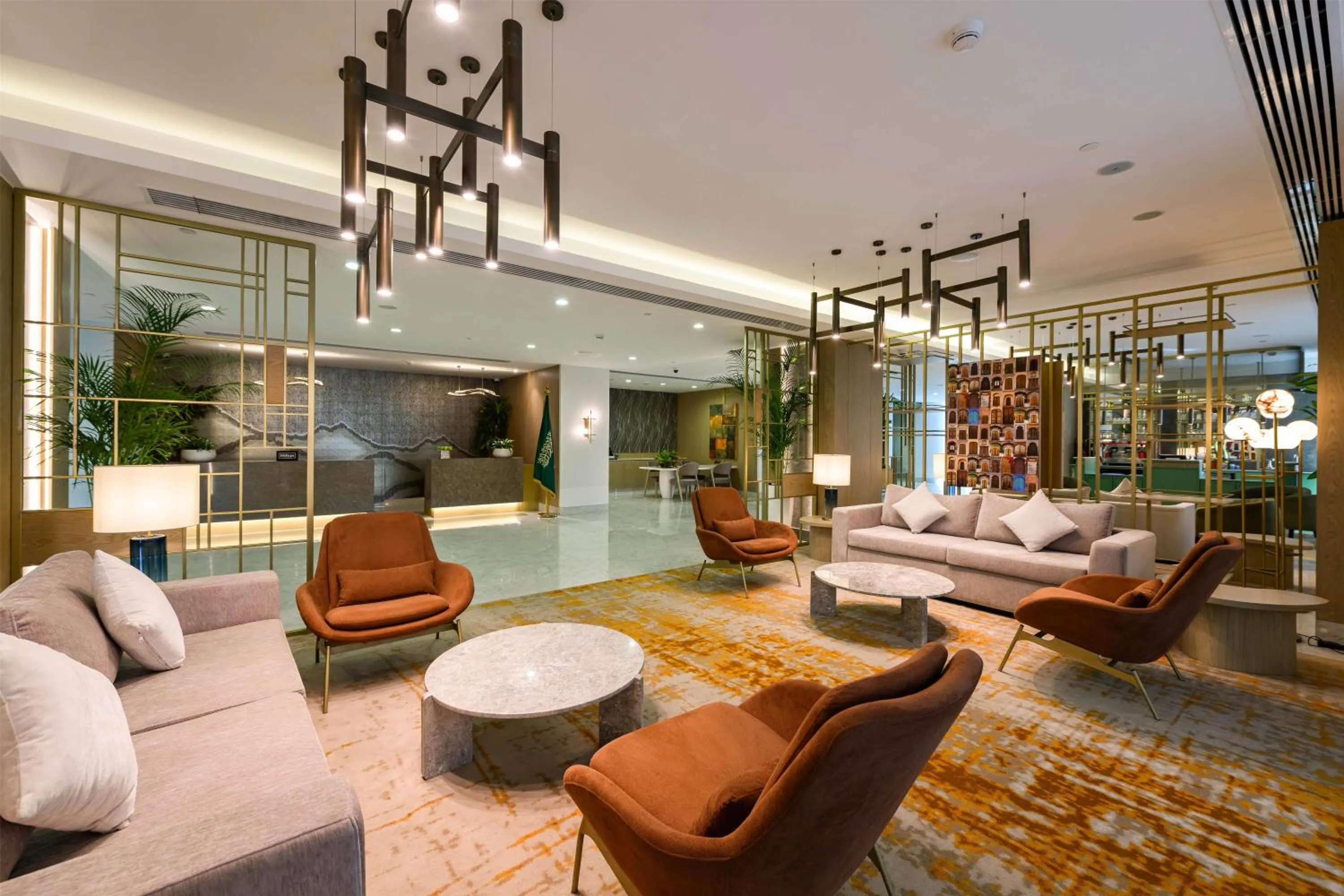 Lobby or reception in DoubleTree by Hilton Jeddah - Alandalus Mall