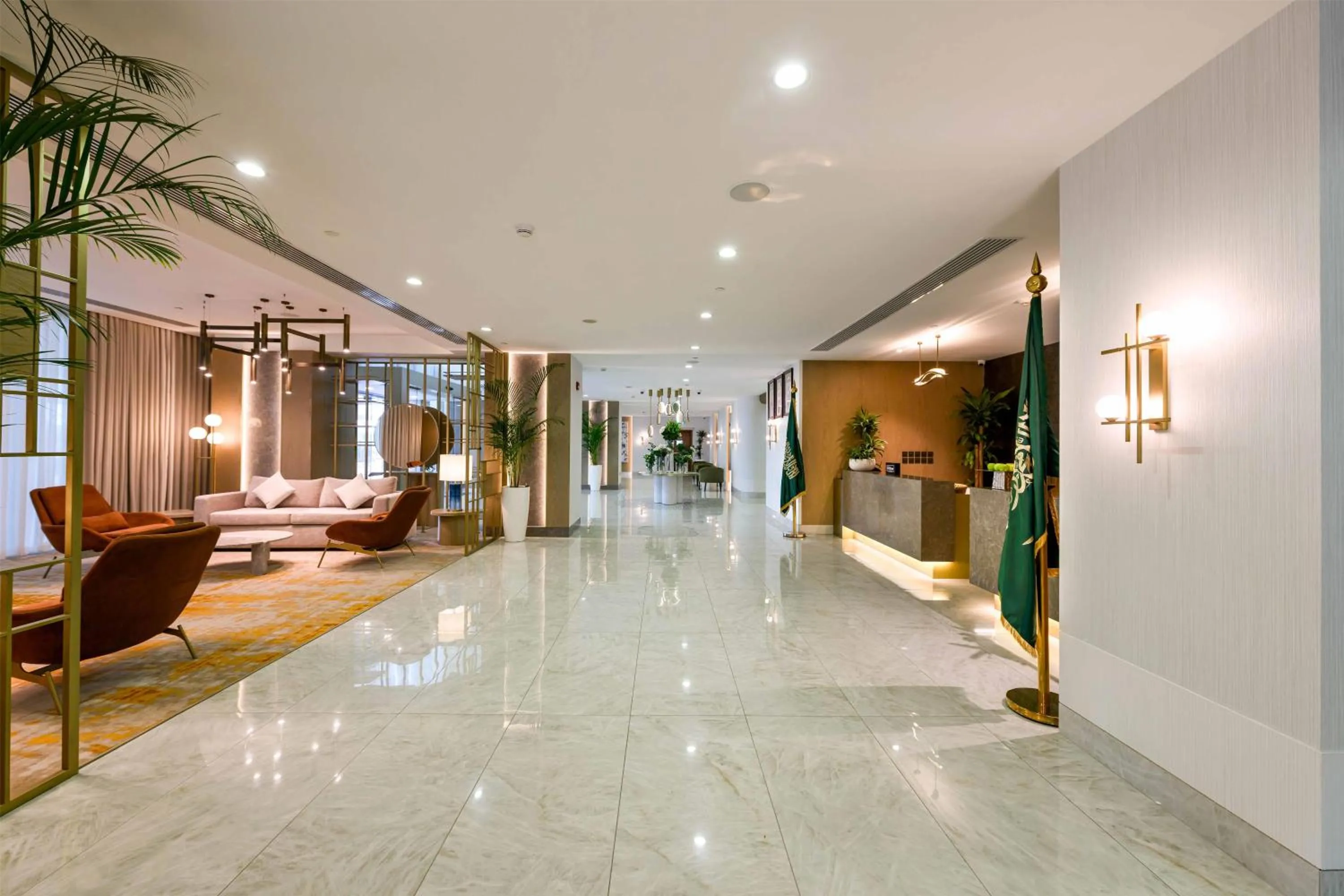 Lobby or reception in DoubleTree by Hilton Jeddah - Alandalus Mall