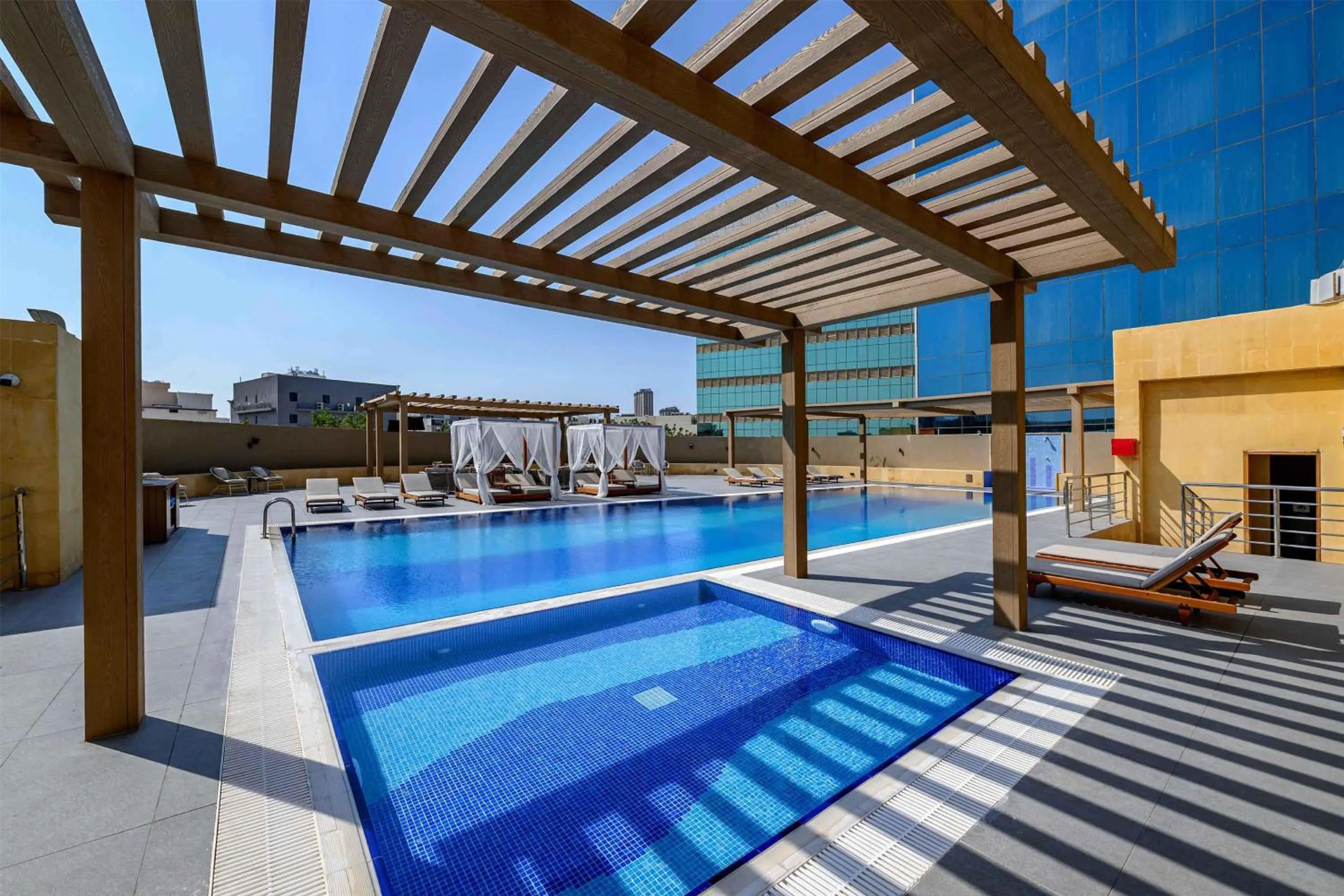 Pool view in Al Andalus Mall Hotel Jeddah