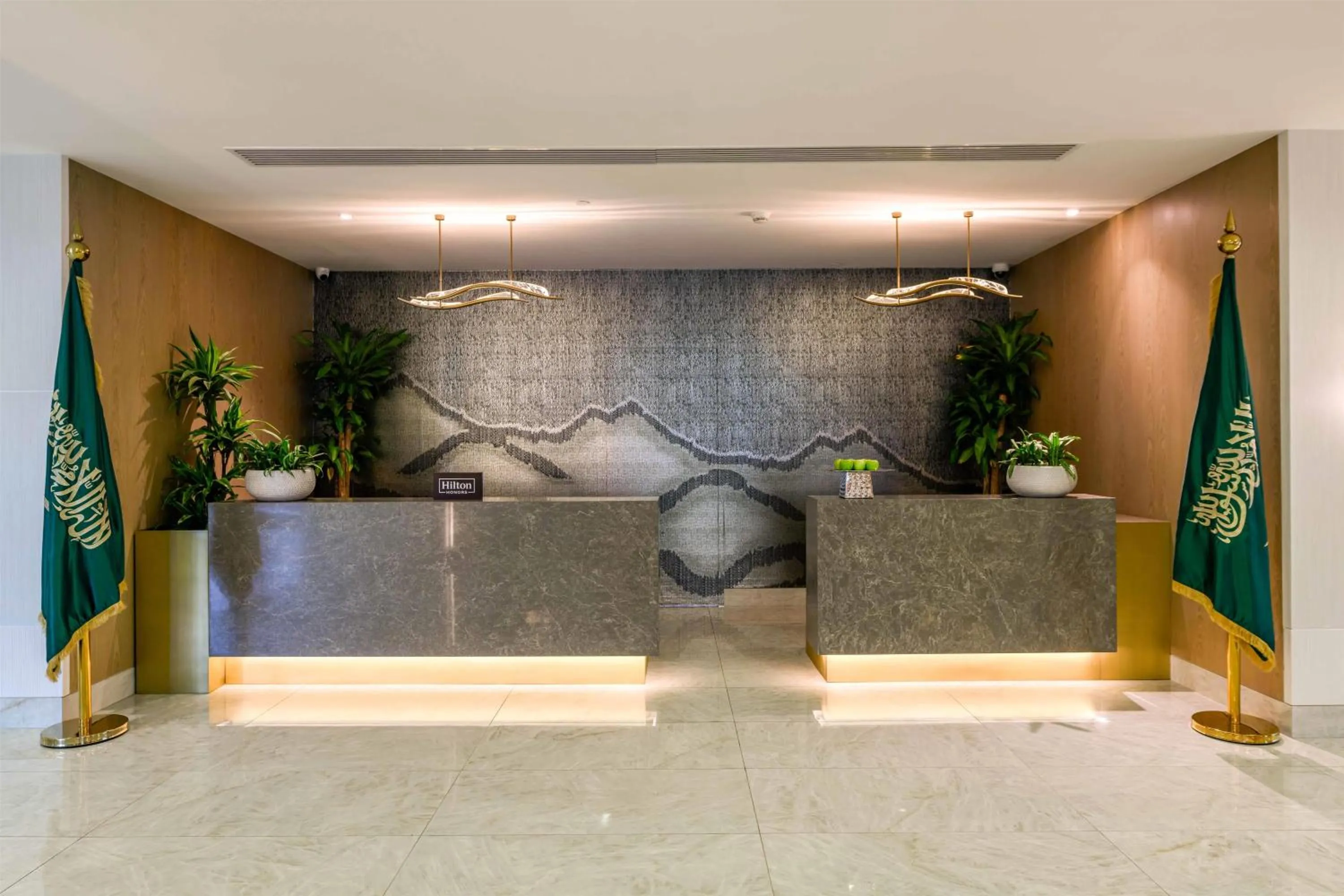Lobby or reception in DoubleTree by Hilton Jeddah - Alandalus Mall