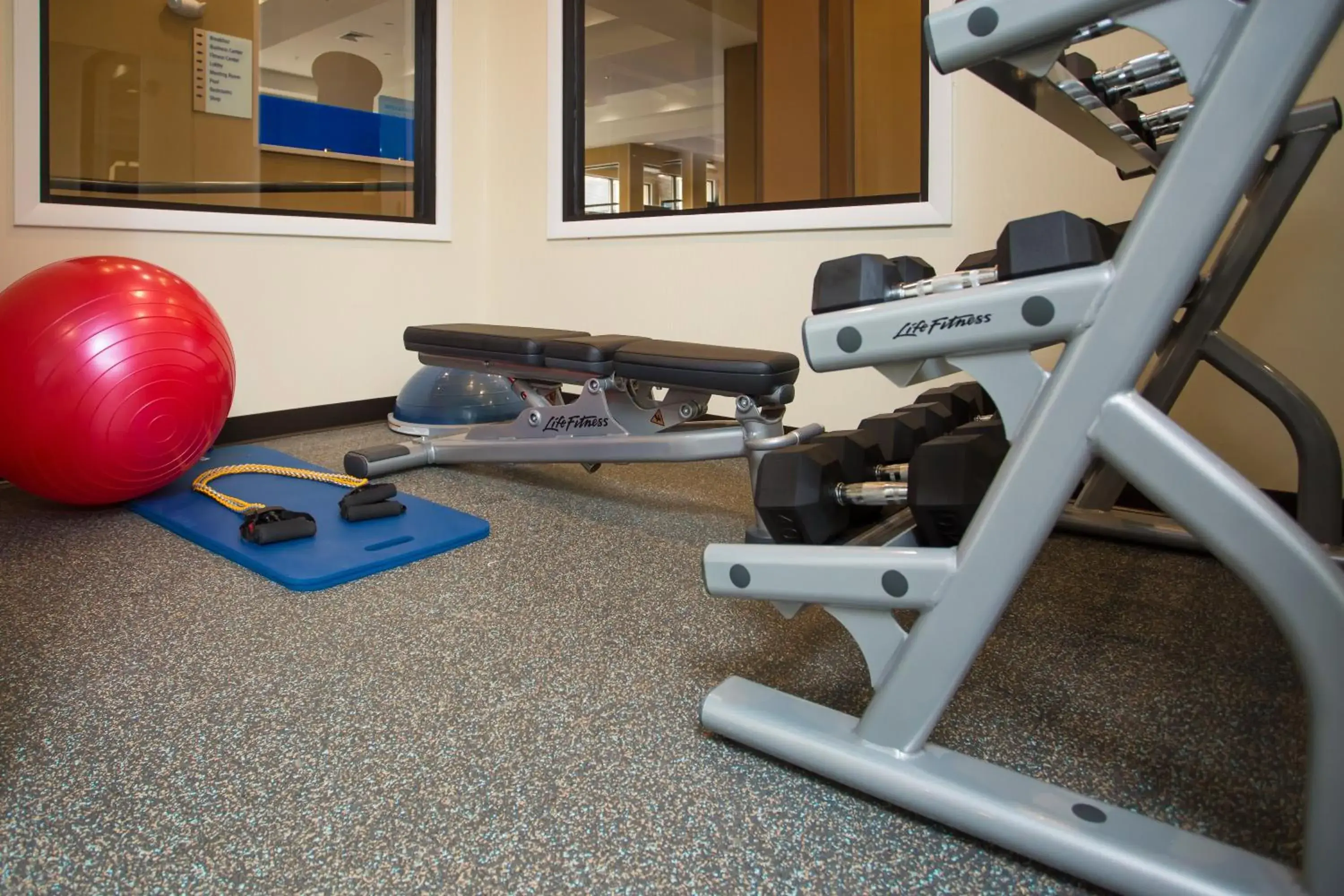 Fitness centre/facilities in Holiday Inn Express - Springfield Downtown by IHG Fitness centre/facilities in Holiday Inn Express - Springfield Downtown by IHG