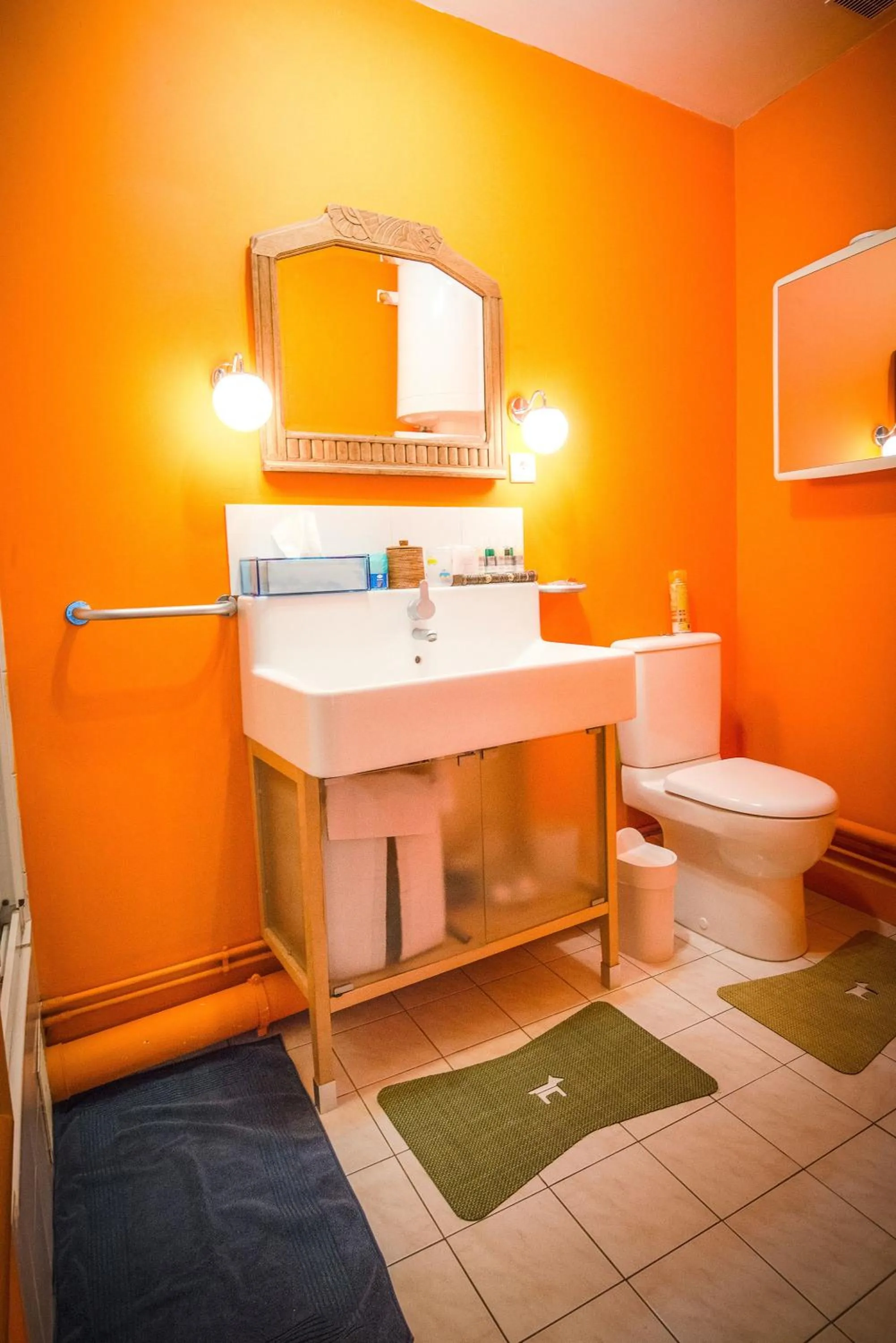 Shower in Paris-Oasis Montmartre