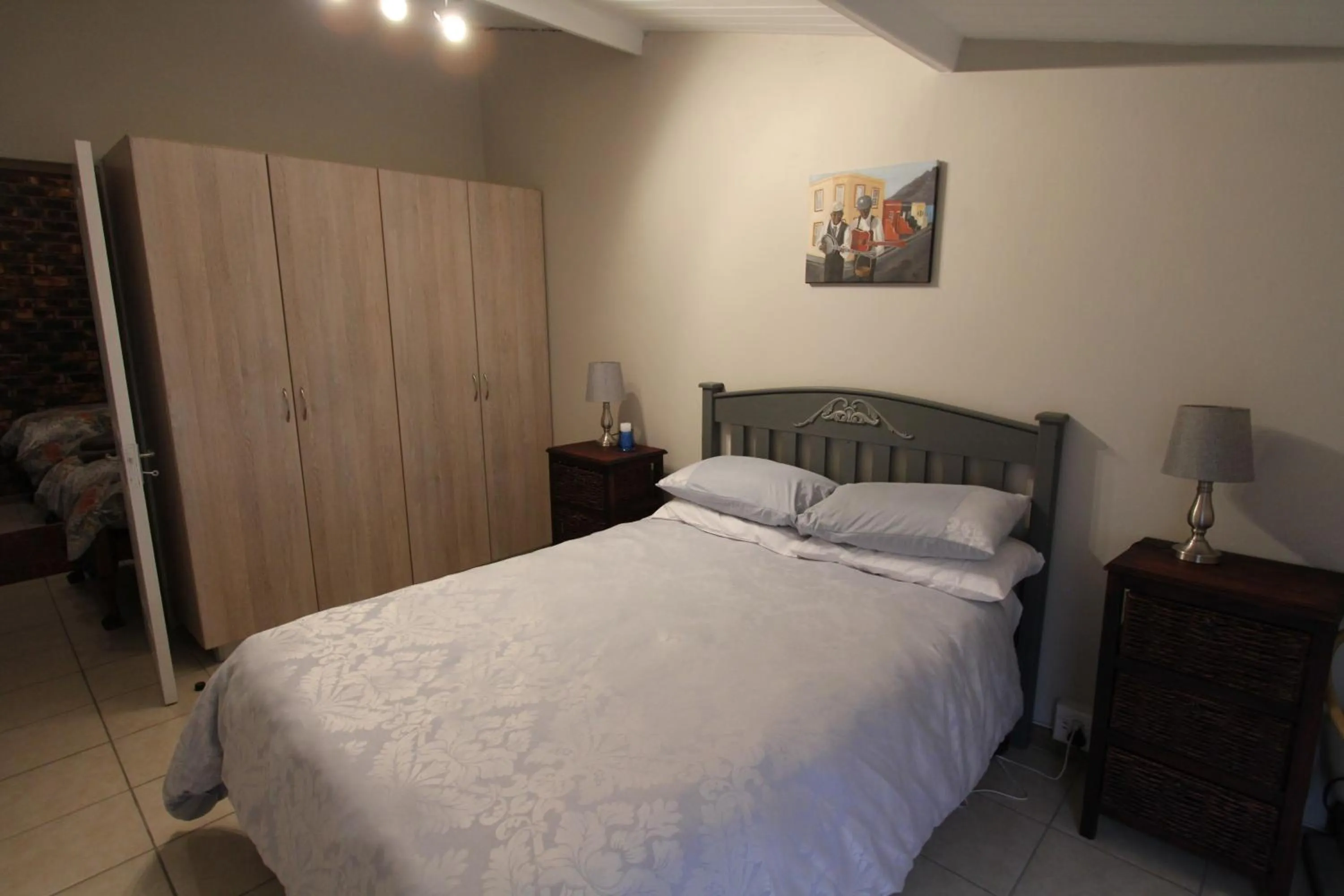 Bed in Clanwilliam Accommodation