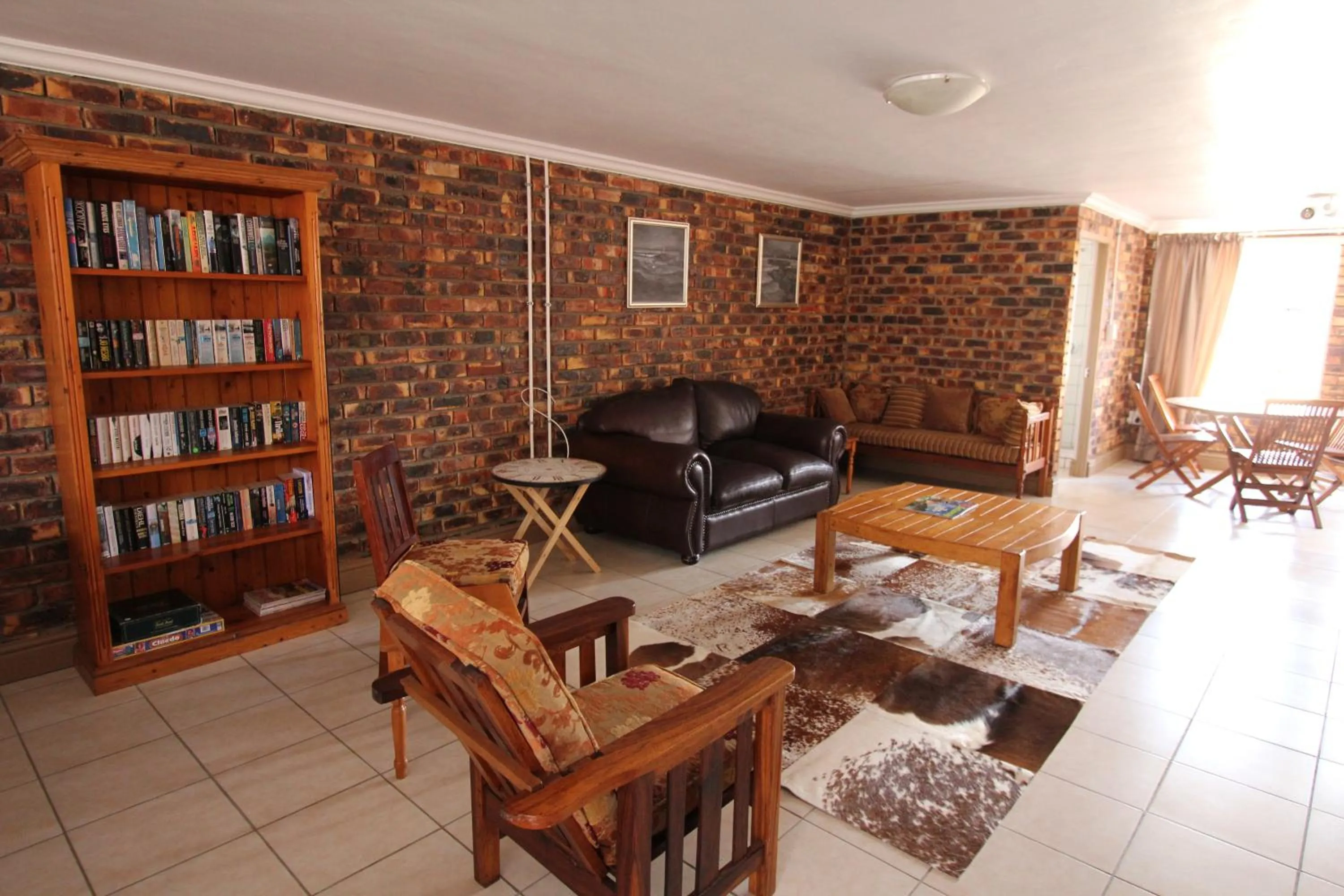 Living room in Clanwilliam Accommodation