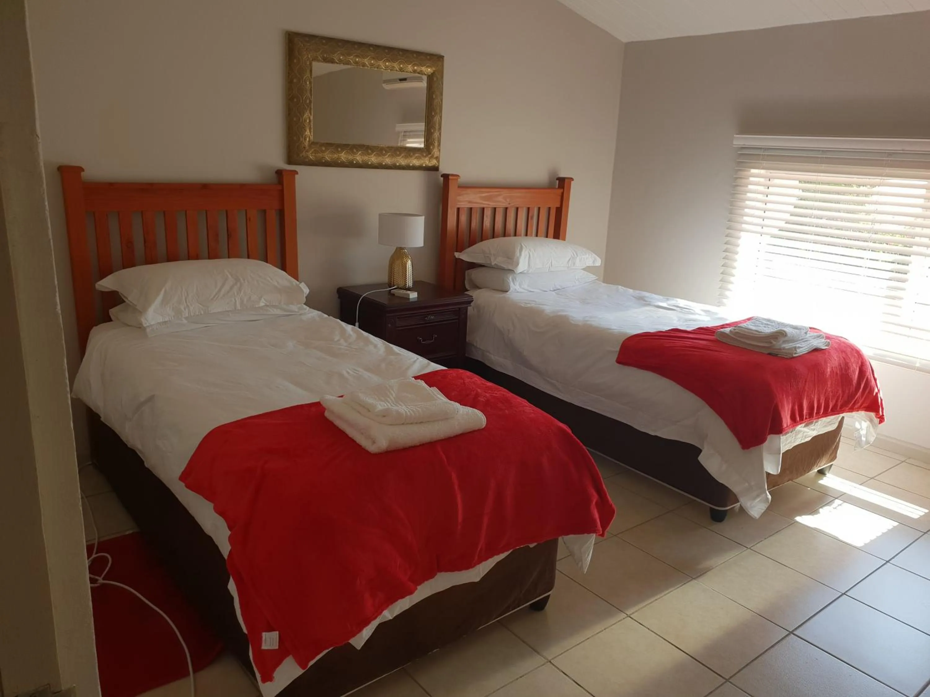 Bed in Clanwilliam Accommodation