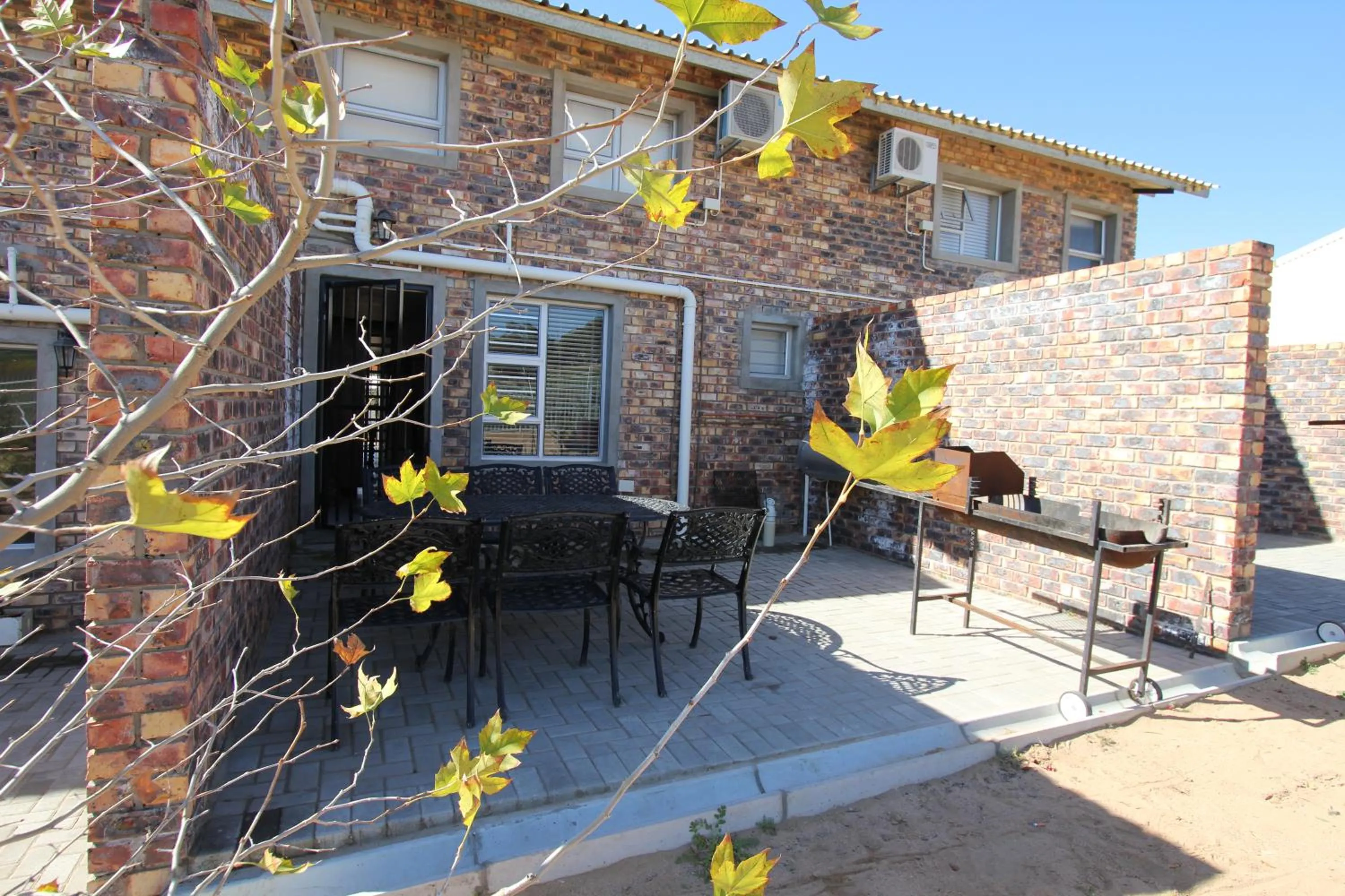 Patio in Clanwilliam Accommodation