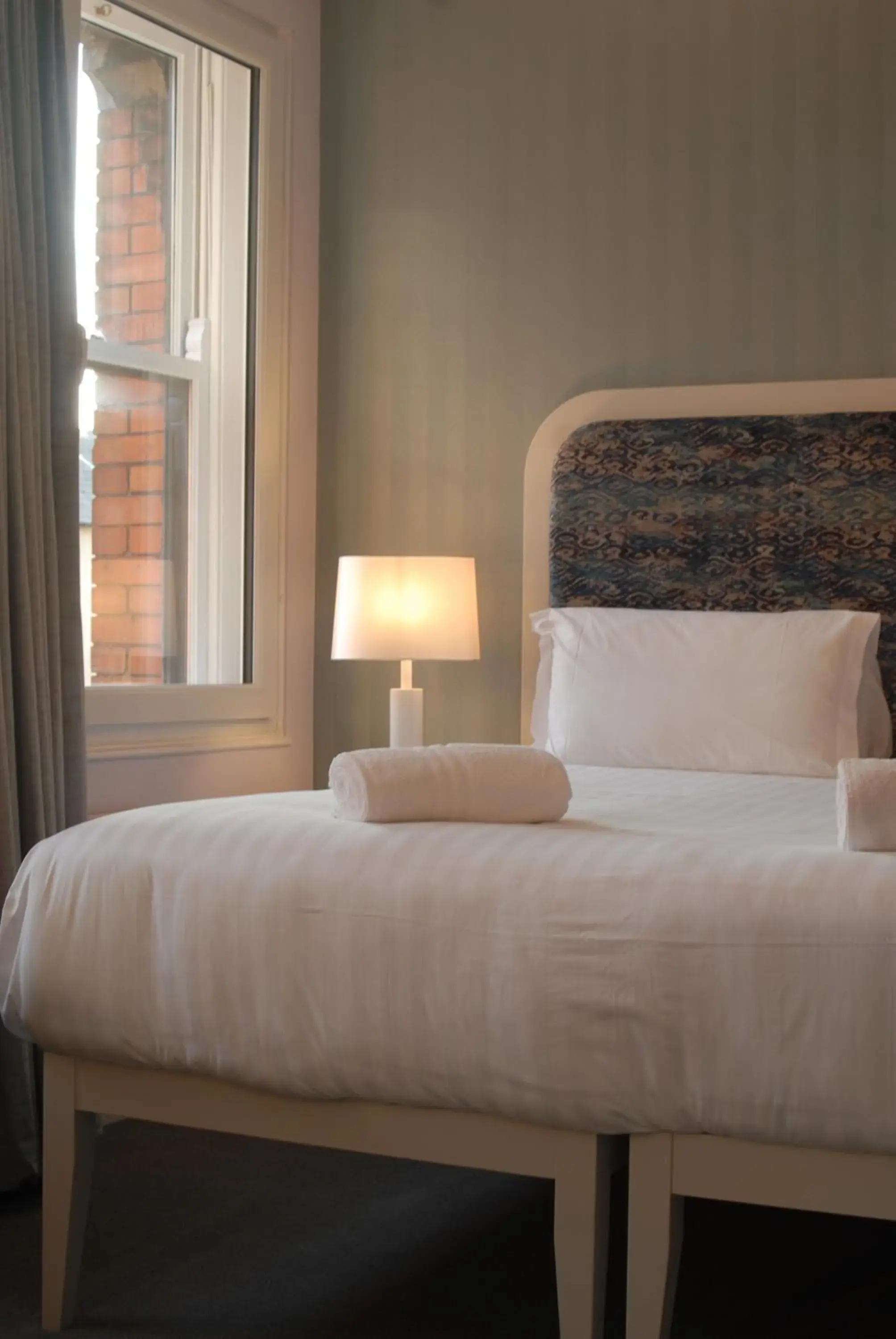 Decorative detail, Bed in Hotel Isaacs Cork City Decorative detail, Bed in Hotel Isaacs Cork City
