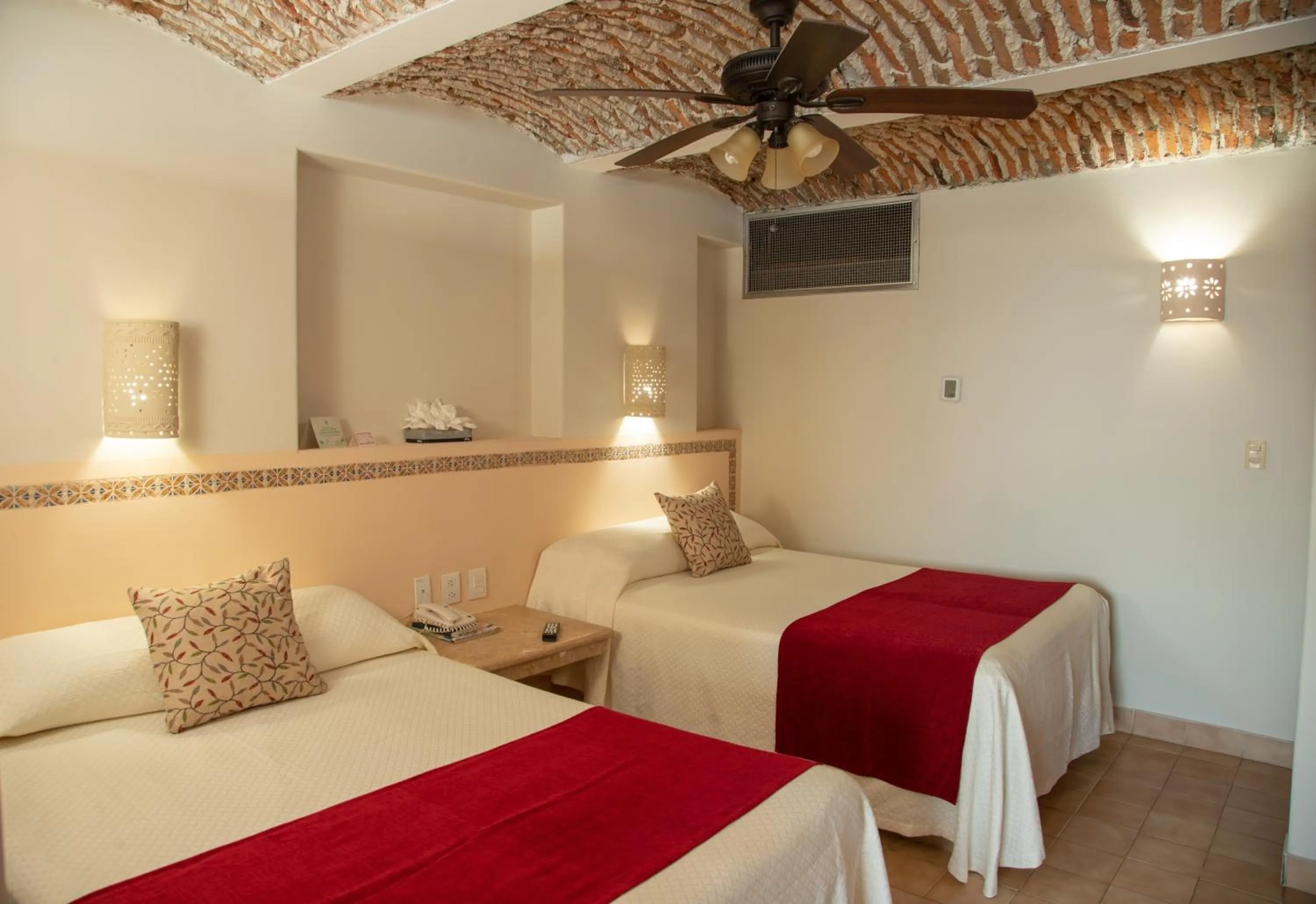 Property building, Bed in Las Flores Beach Resort