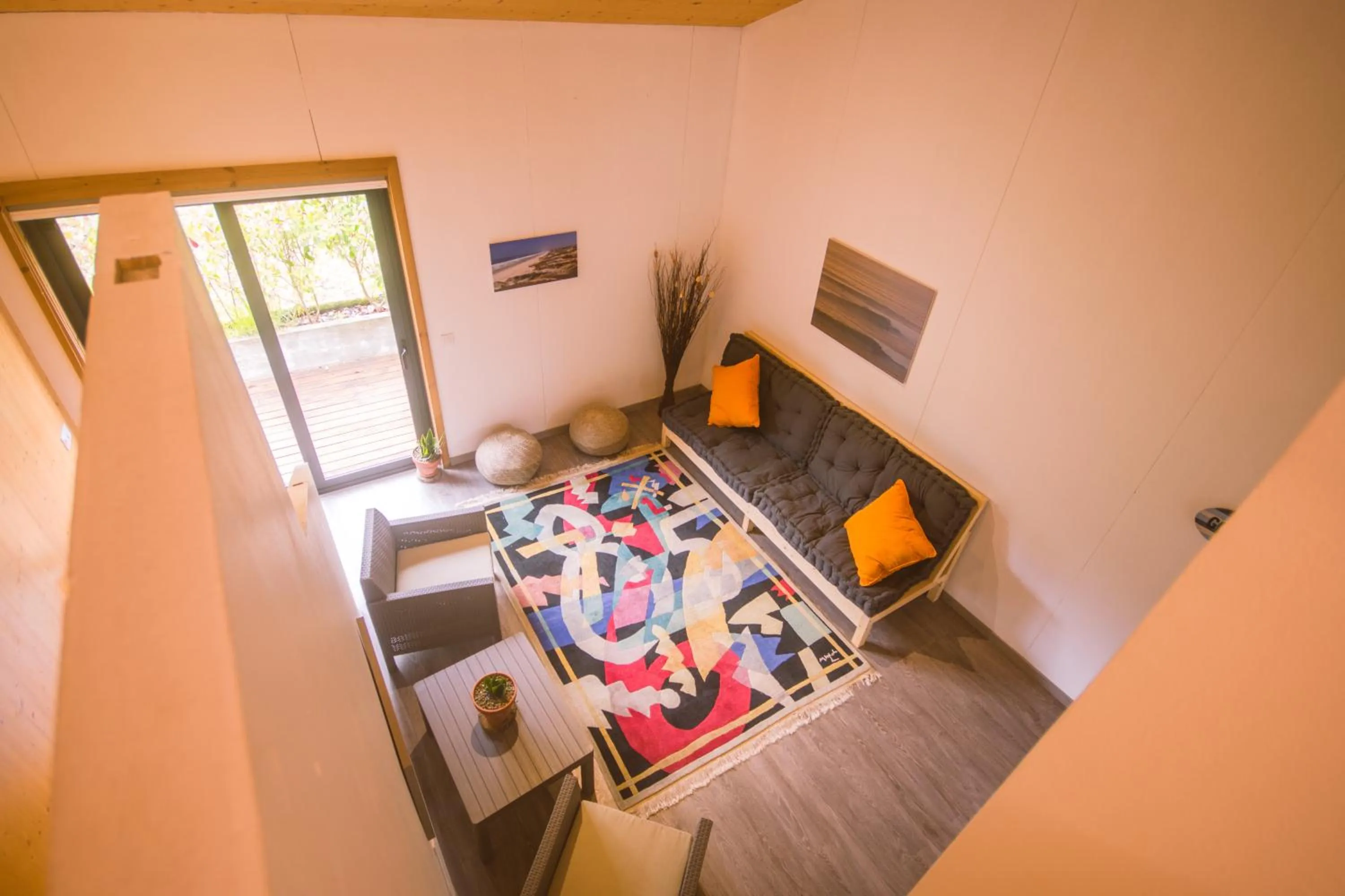 Living room, Bed in Bukubaki Eco Surf