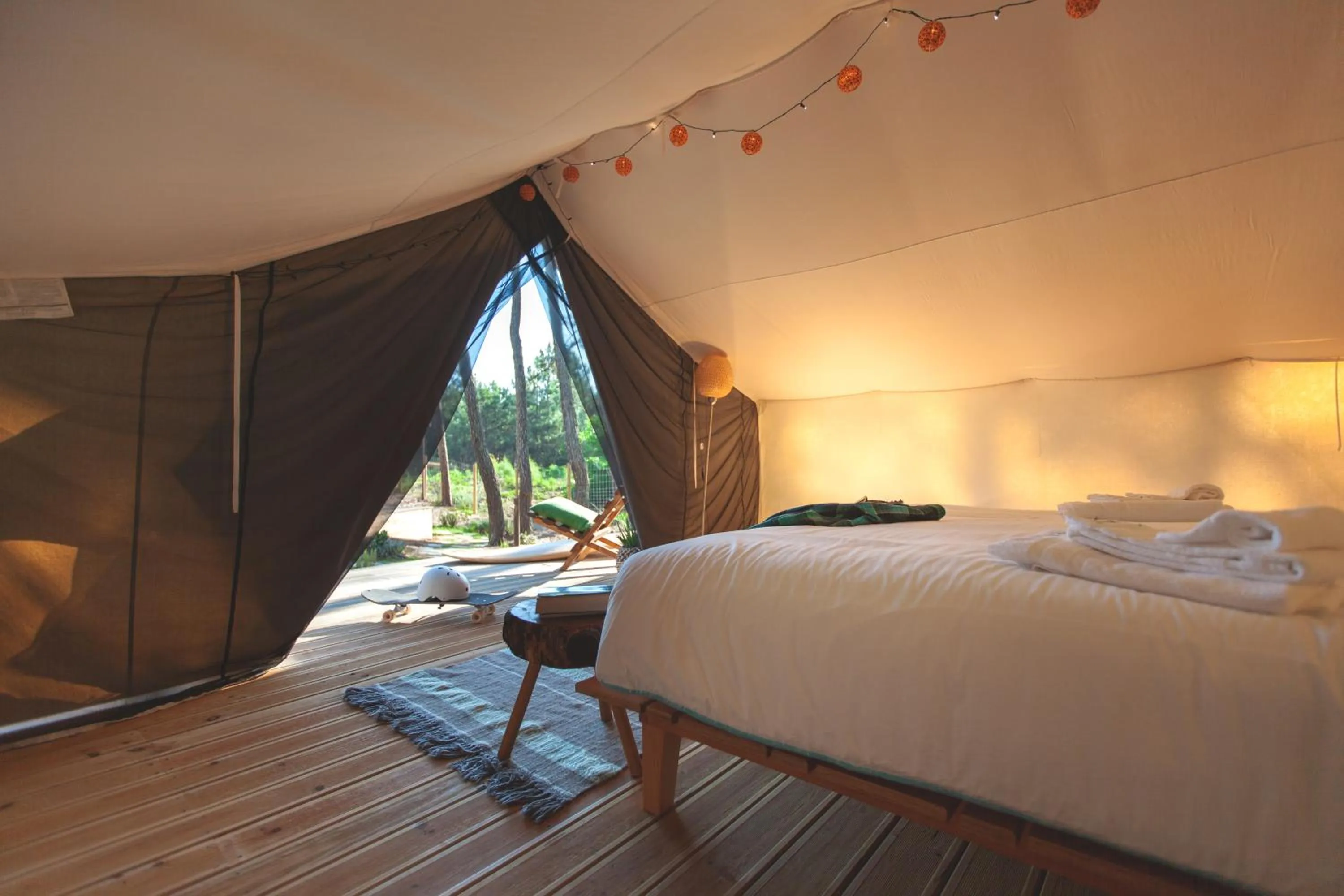 Bed in Bukubaki Eco Surf