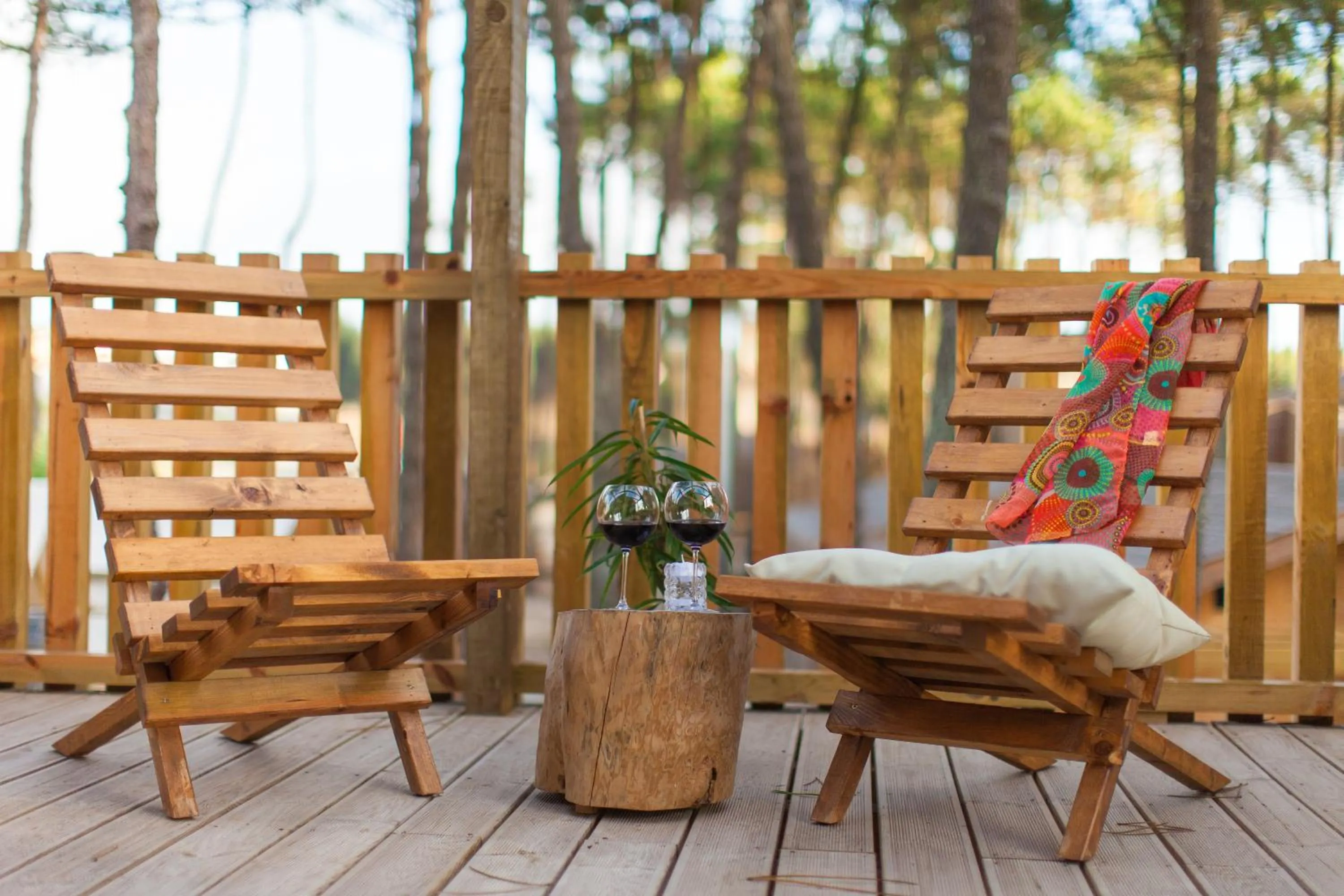 Balcony/Terrace in Bukubaki Eco Surf