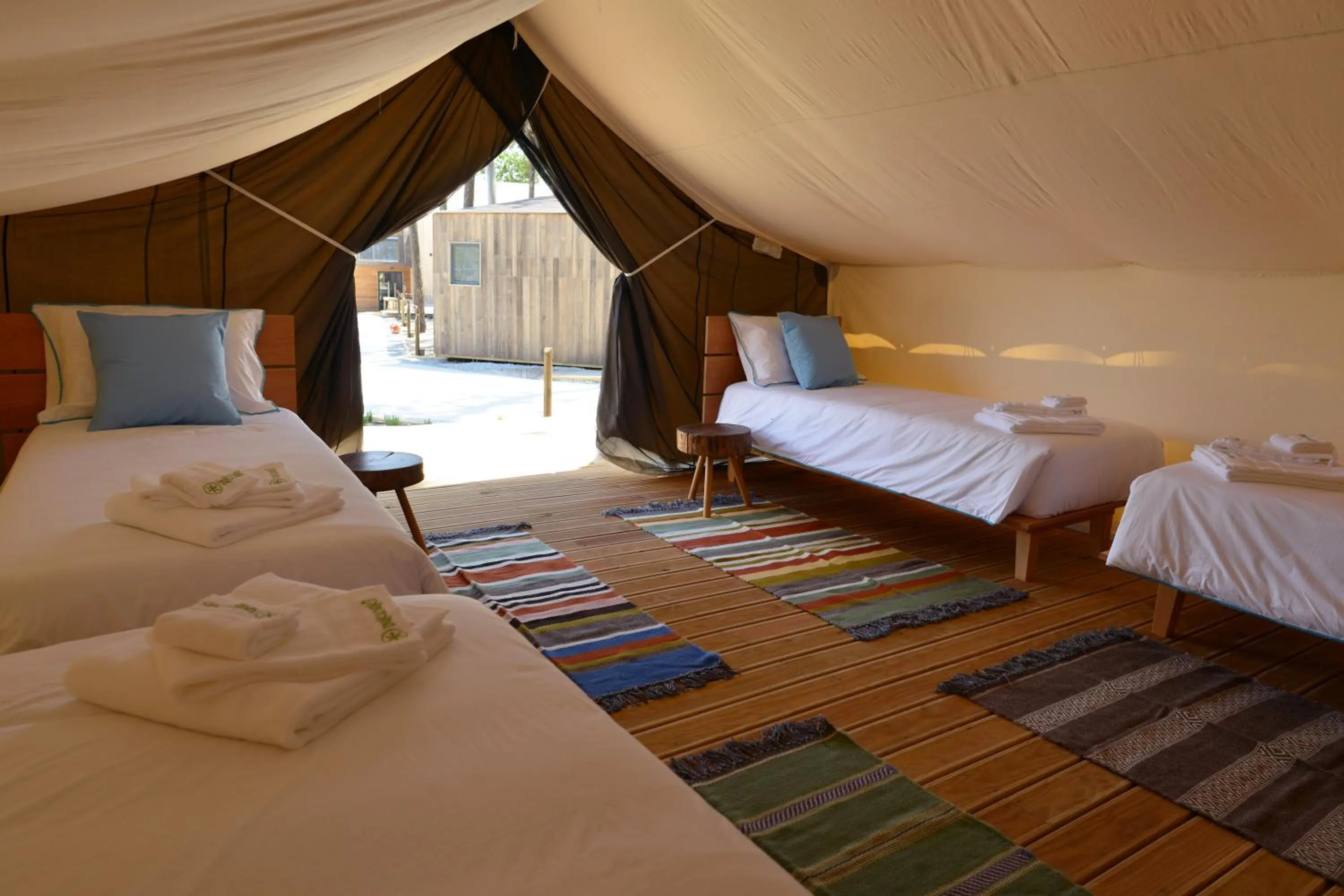 Bed in Bukubaki Eco Surf