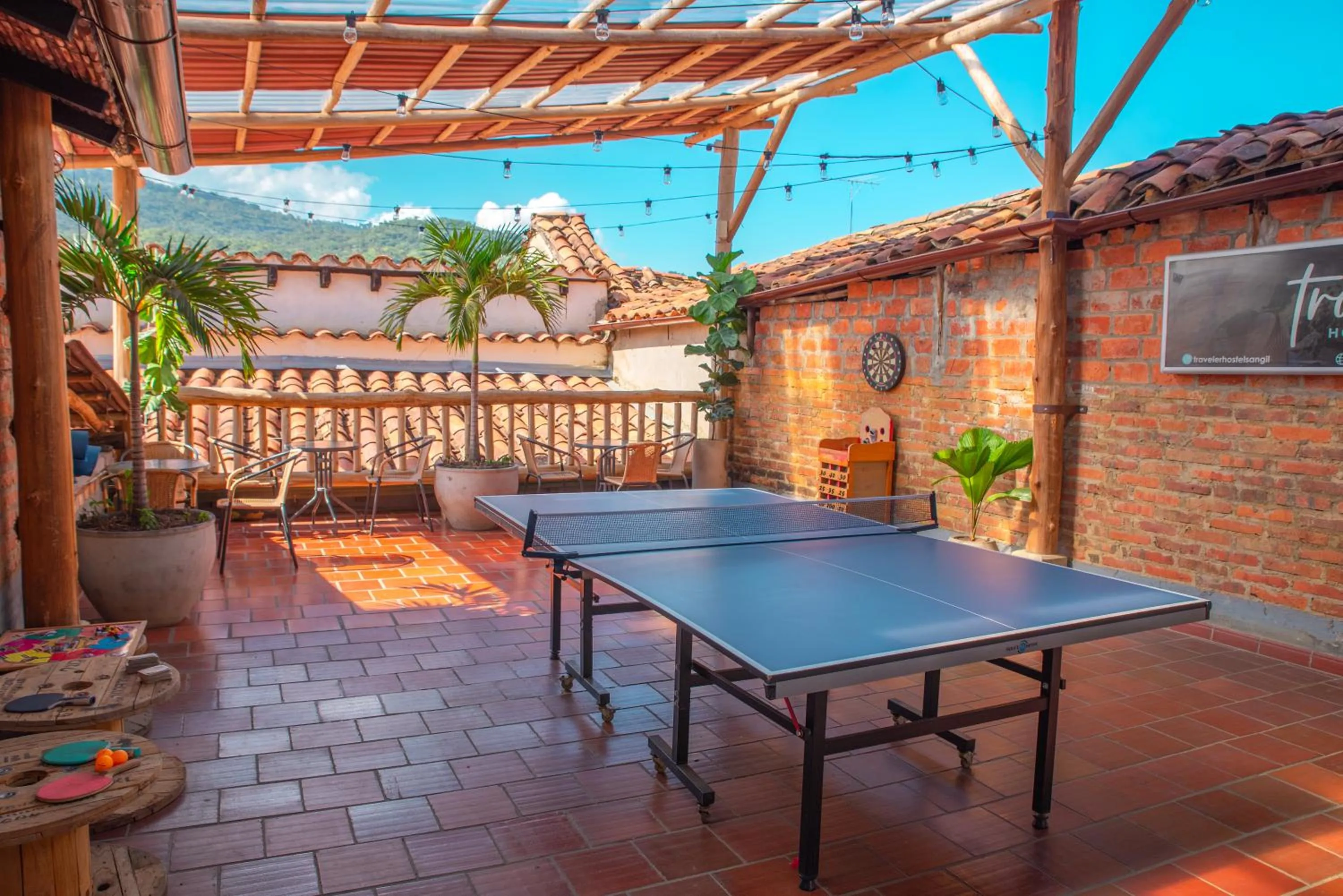 Game Room in Traveler Hostel