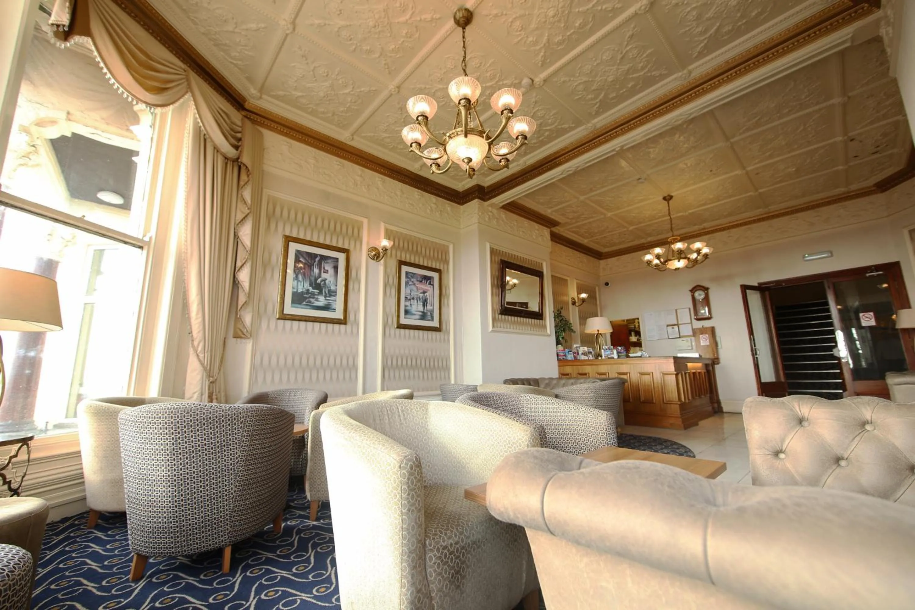 Lobby or reception in The Hydro Hotel