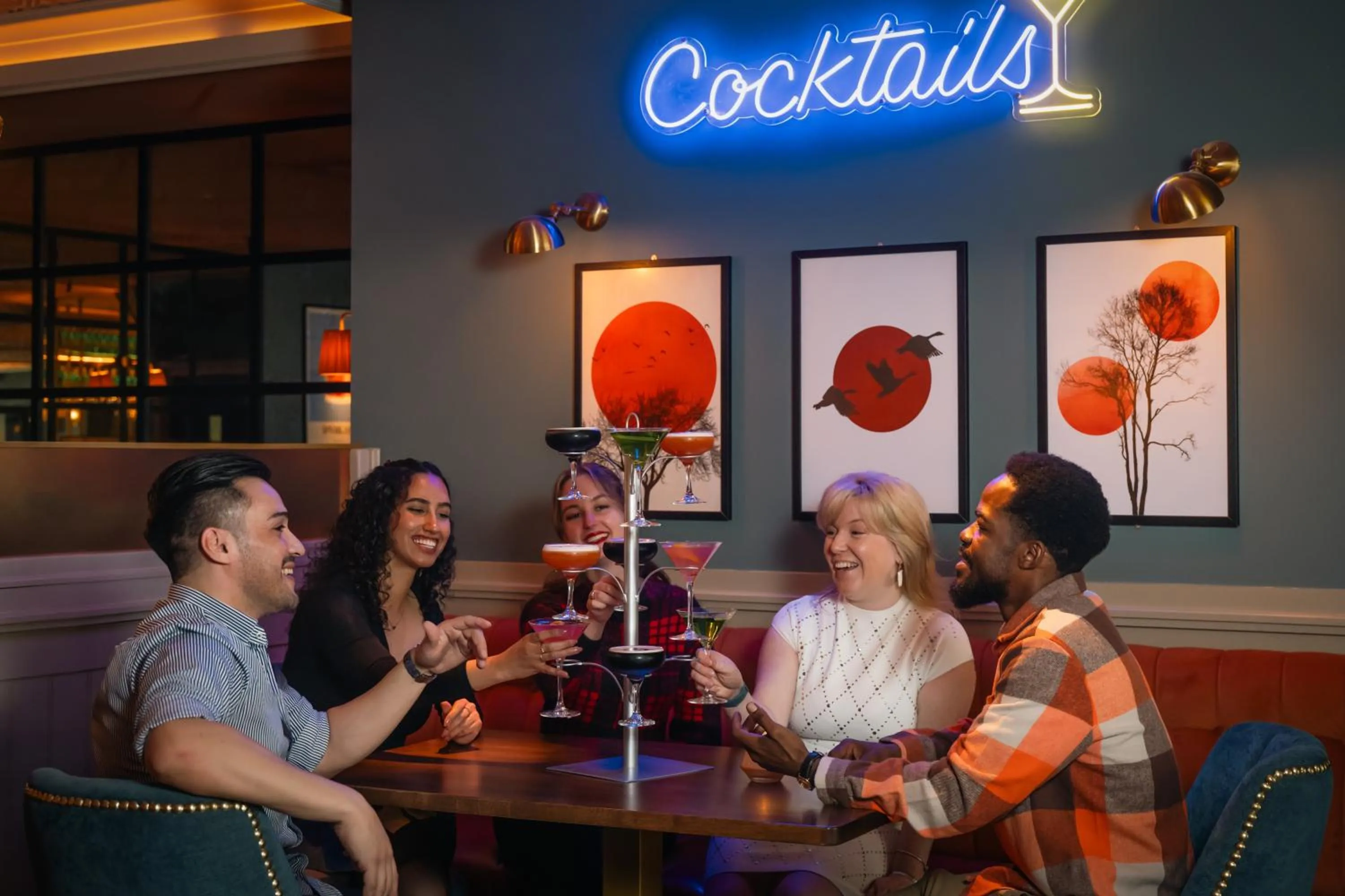 Lounge or bar in Grand Canal Hotel