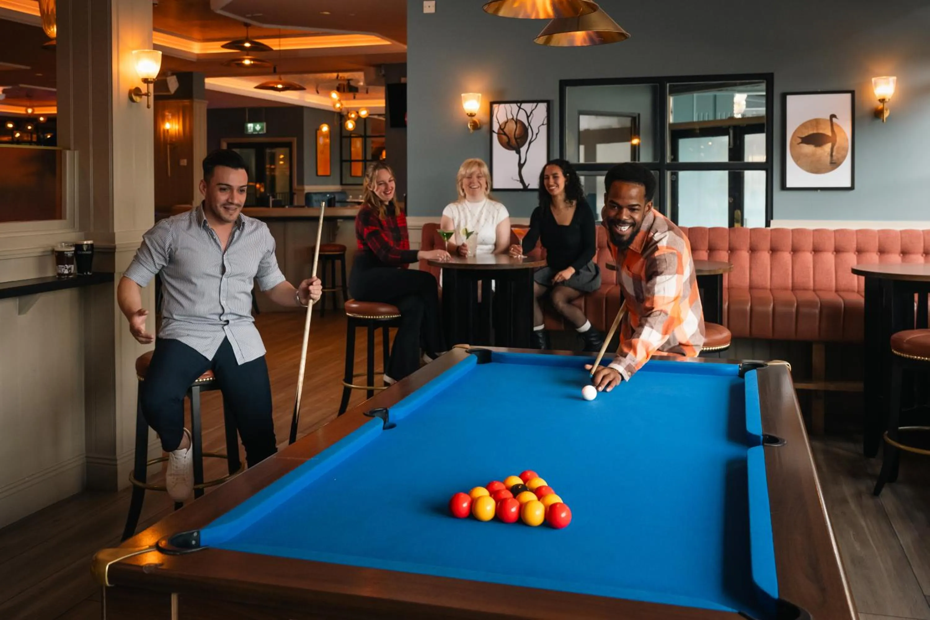 Lounge or bar in Grand Canal Hotel