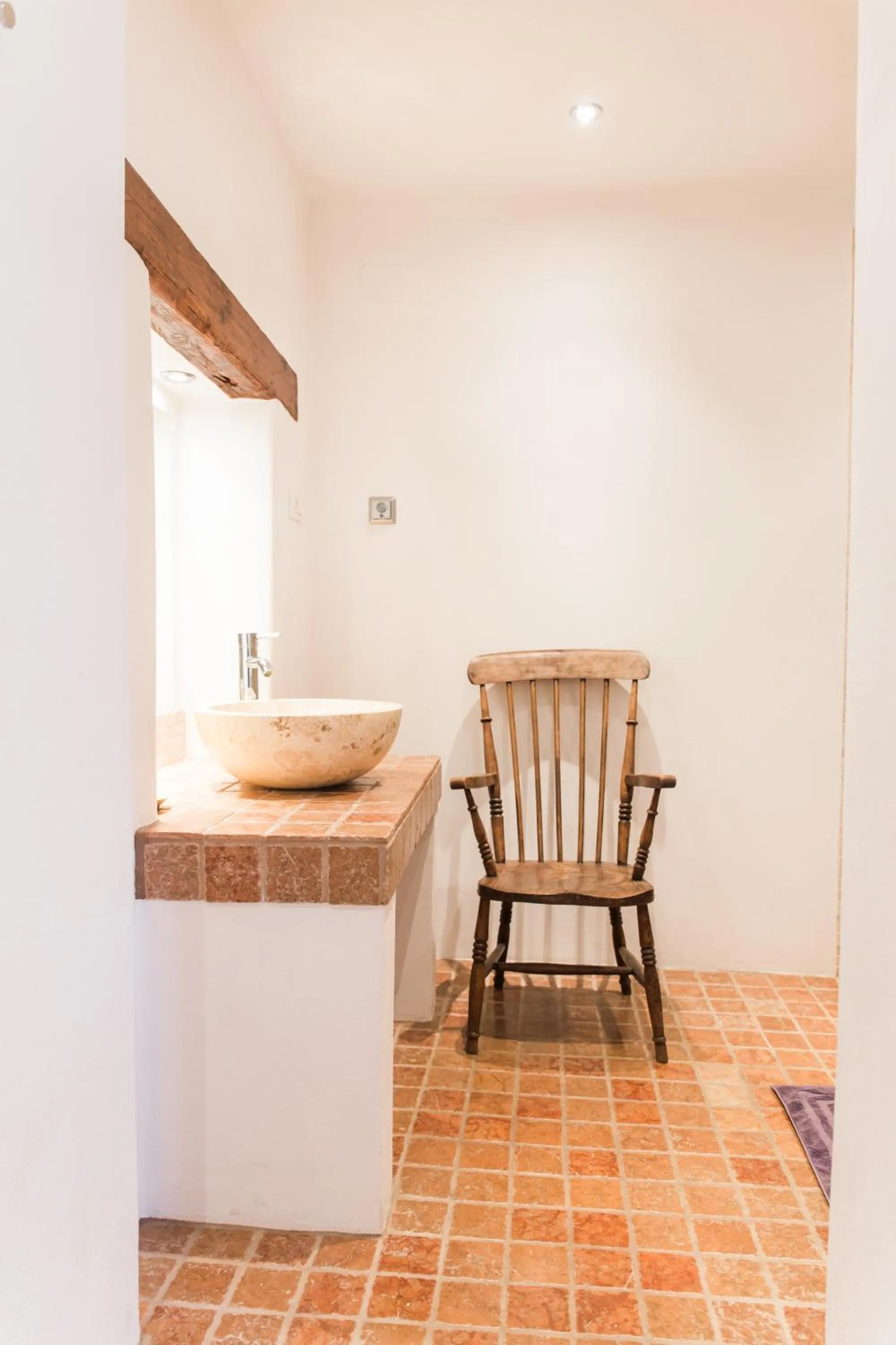 Bathroom in Tolmin center apartments Townhouse & Loft