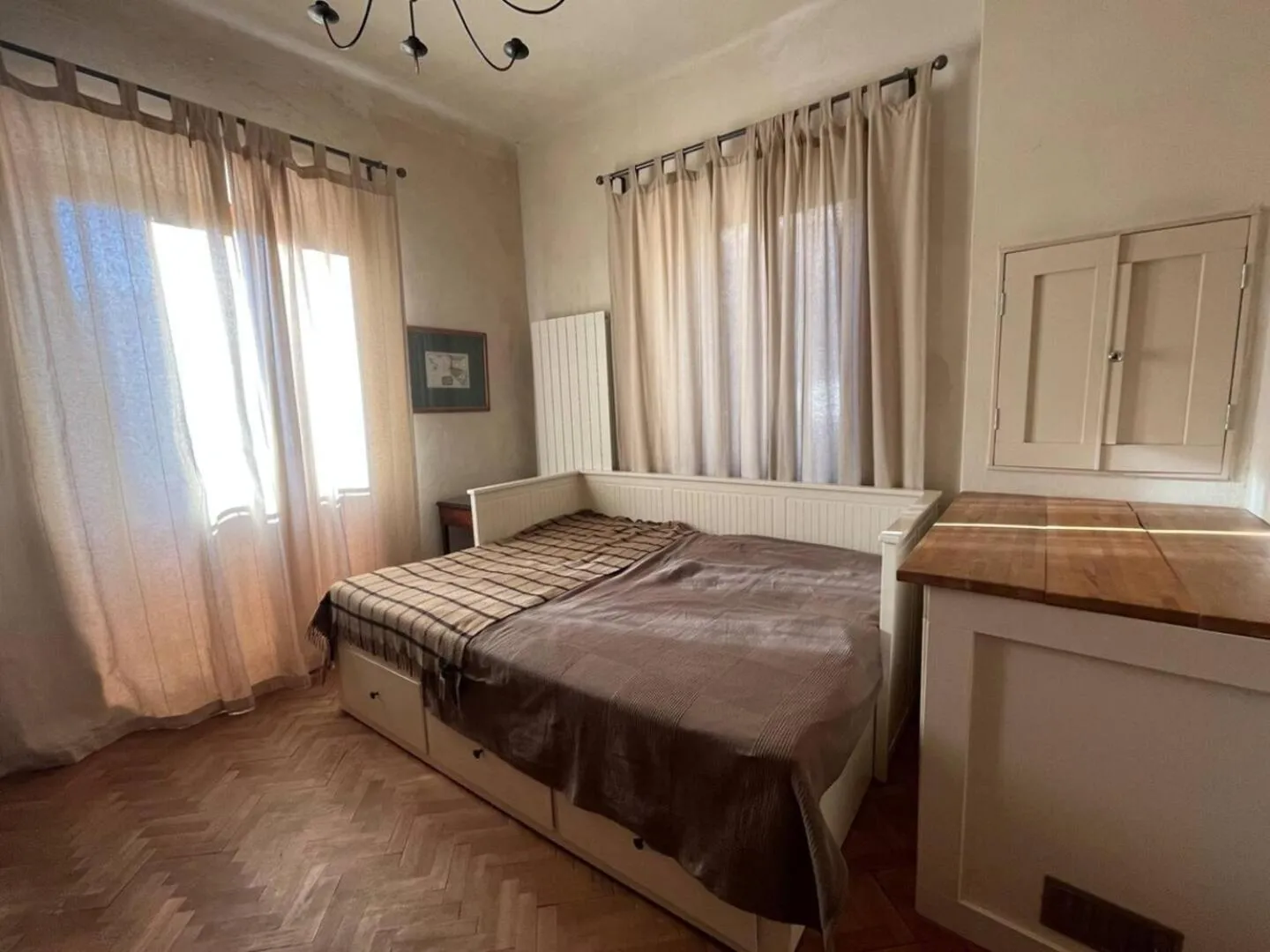 Bedroom, Bed in Tolmin center apartments Townhouse & Loft