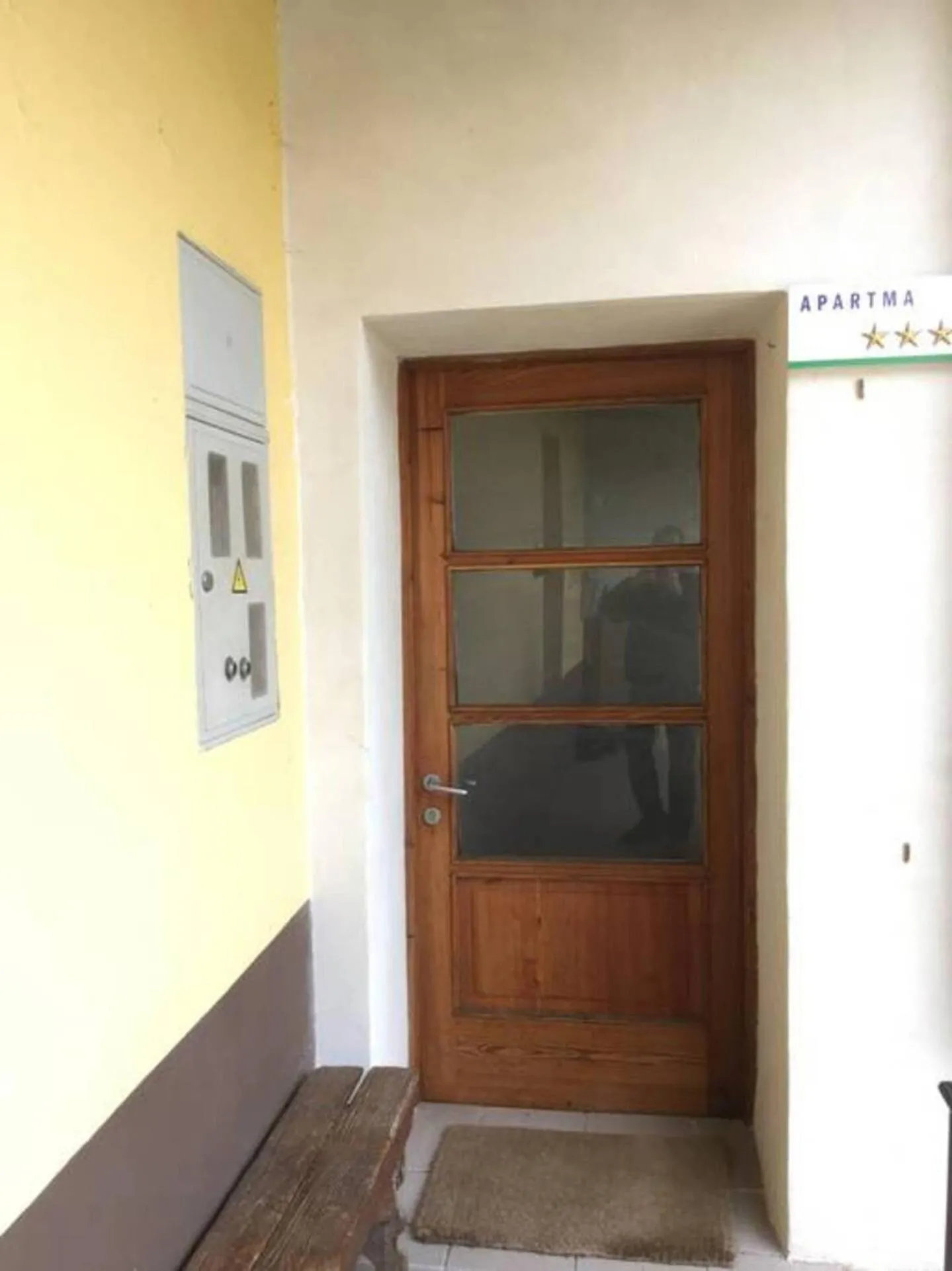 Facade/entrance in Tolmin center apartments Townhouse & Loft