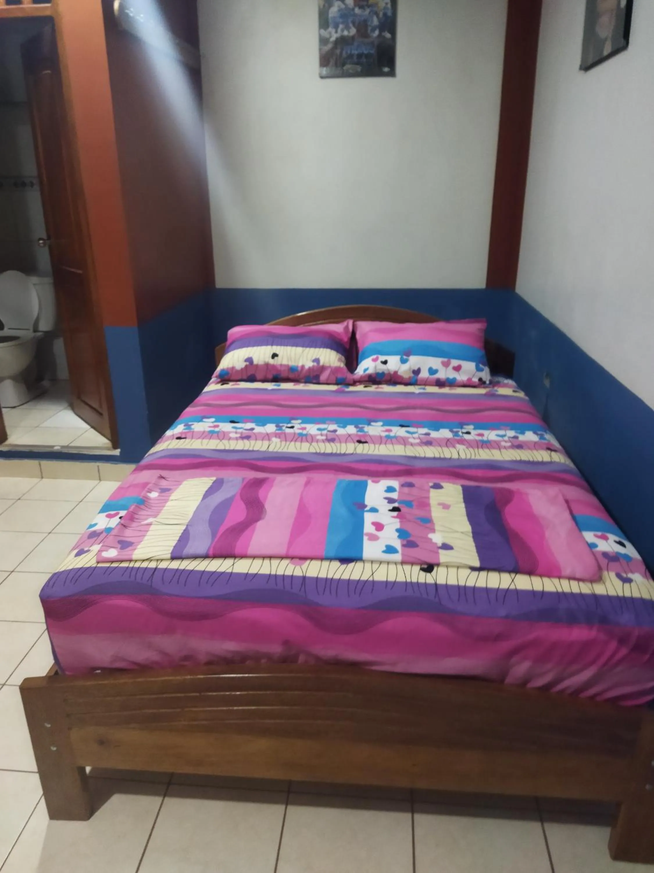 Bed in Hospedaje Mas