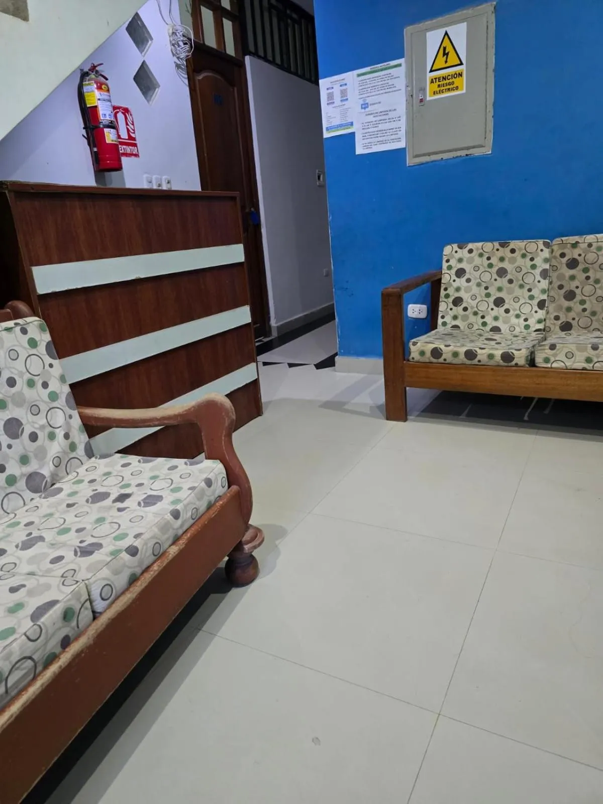 Lobby or reception in Hospedaje Mas