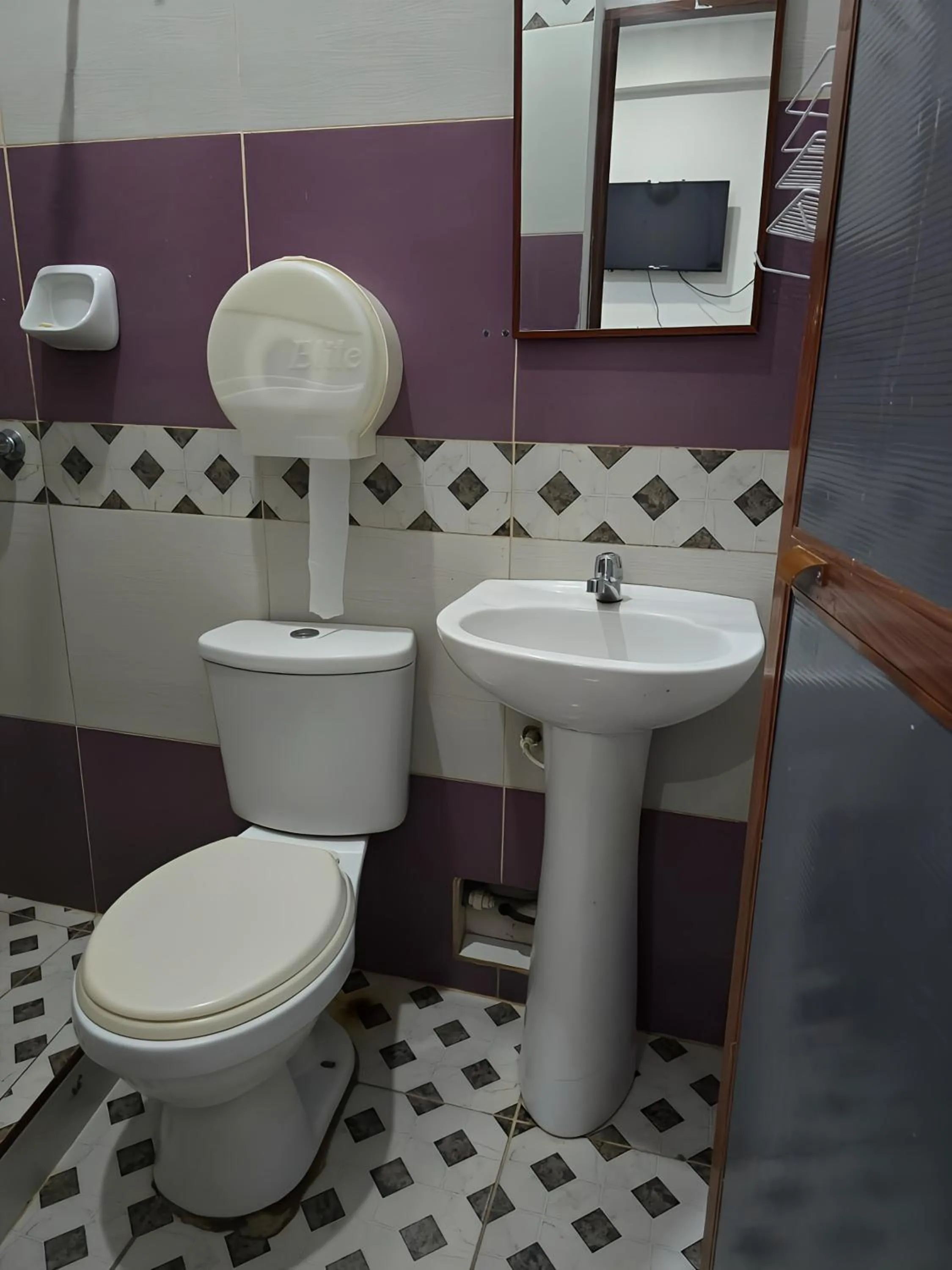 Bathroom in Hospedaje Mas