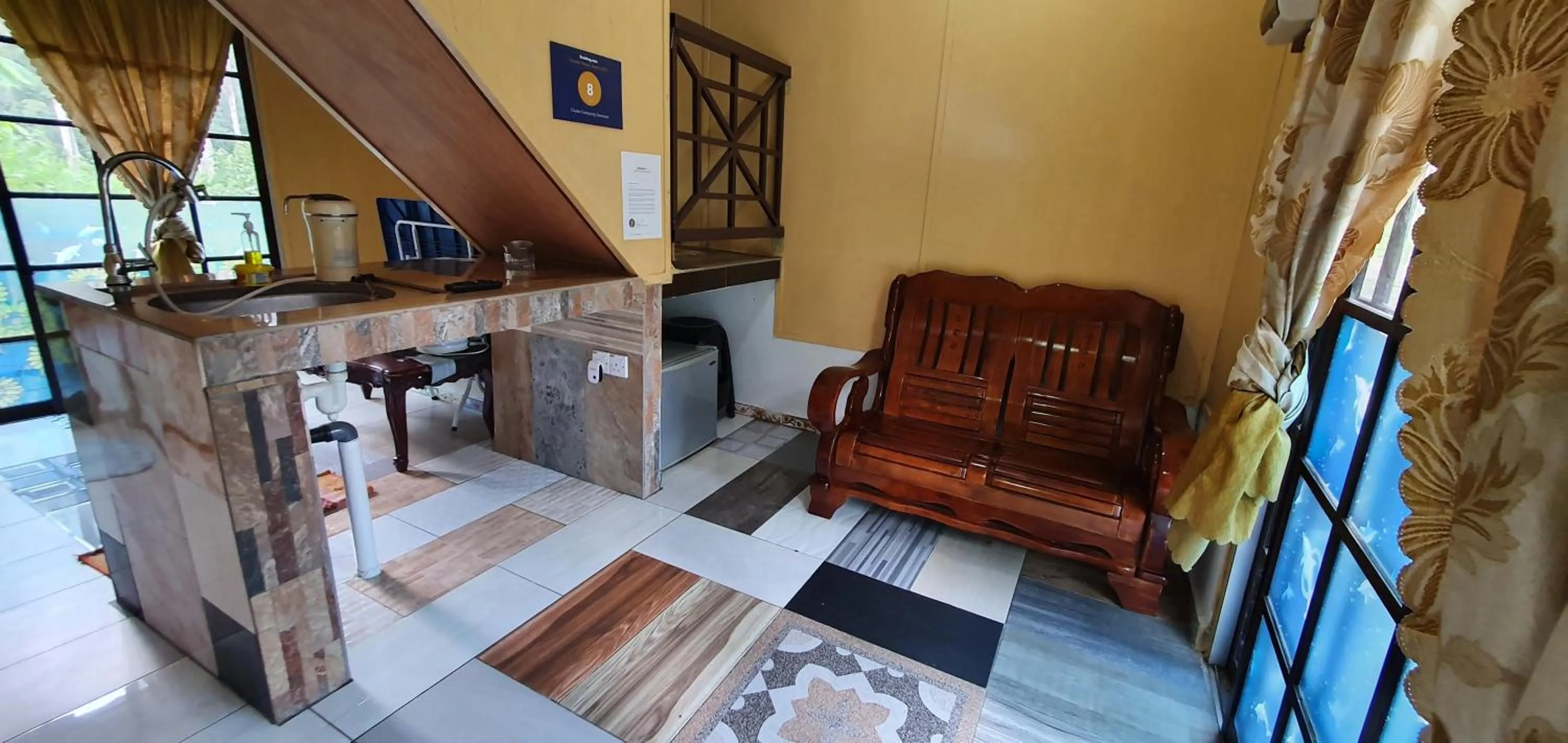 TV and multimedia in Chalet Kampong Semawar
