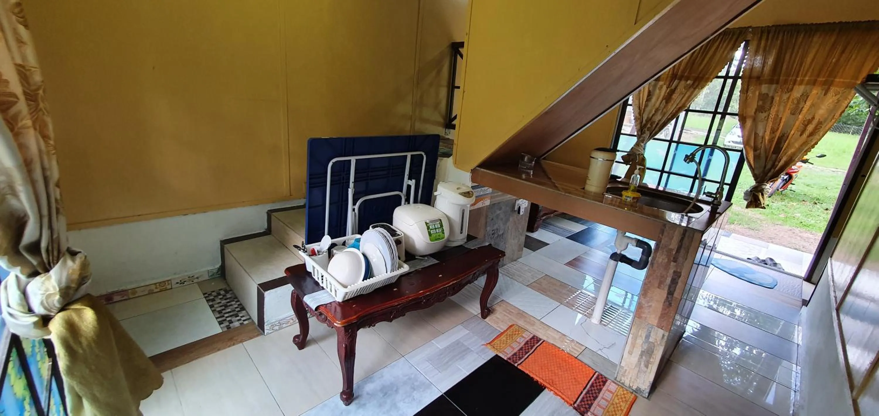 Living room in Chalet Kampong Semawar