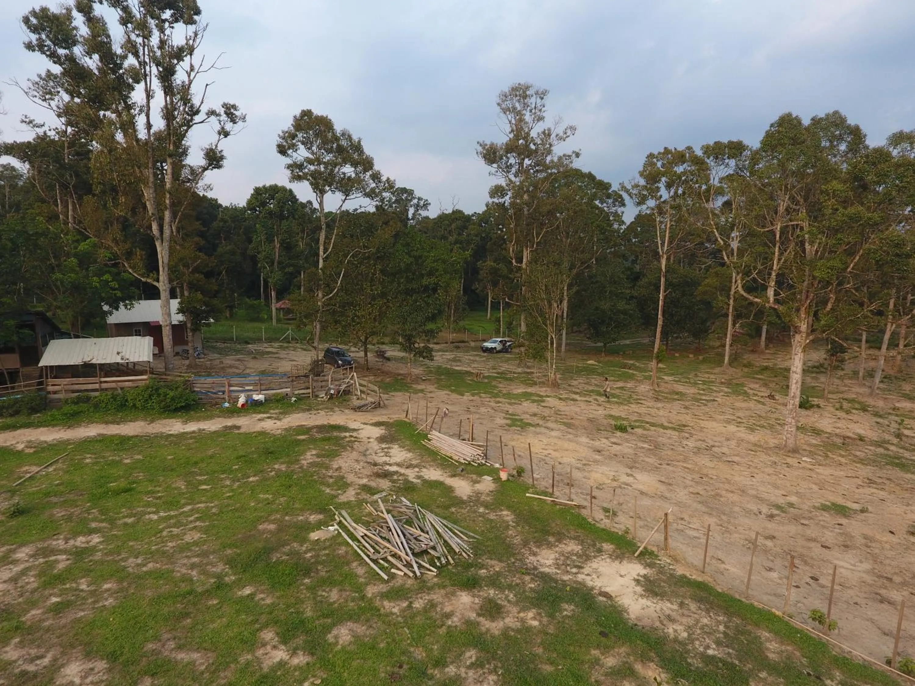 Natural landscape in Chalet Kampong Semawar