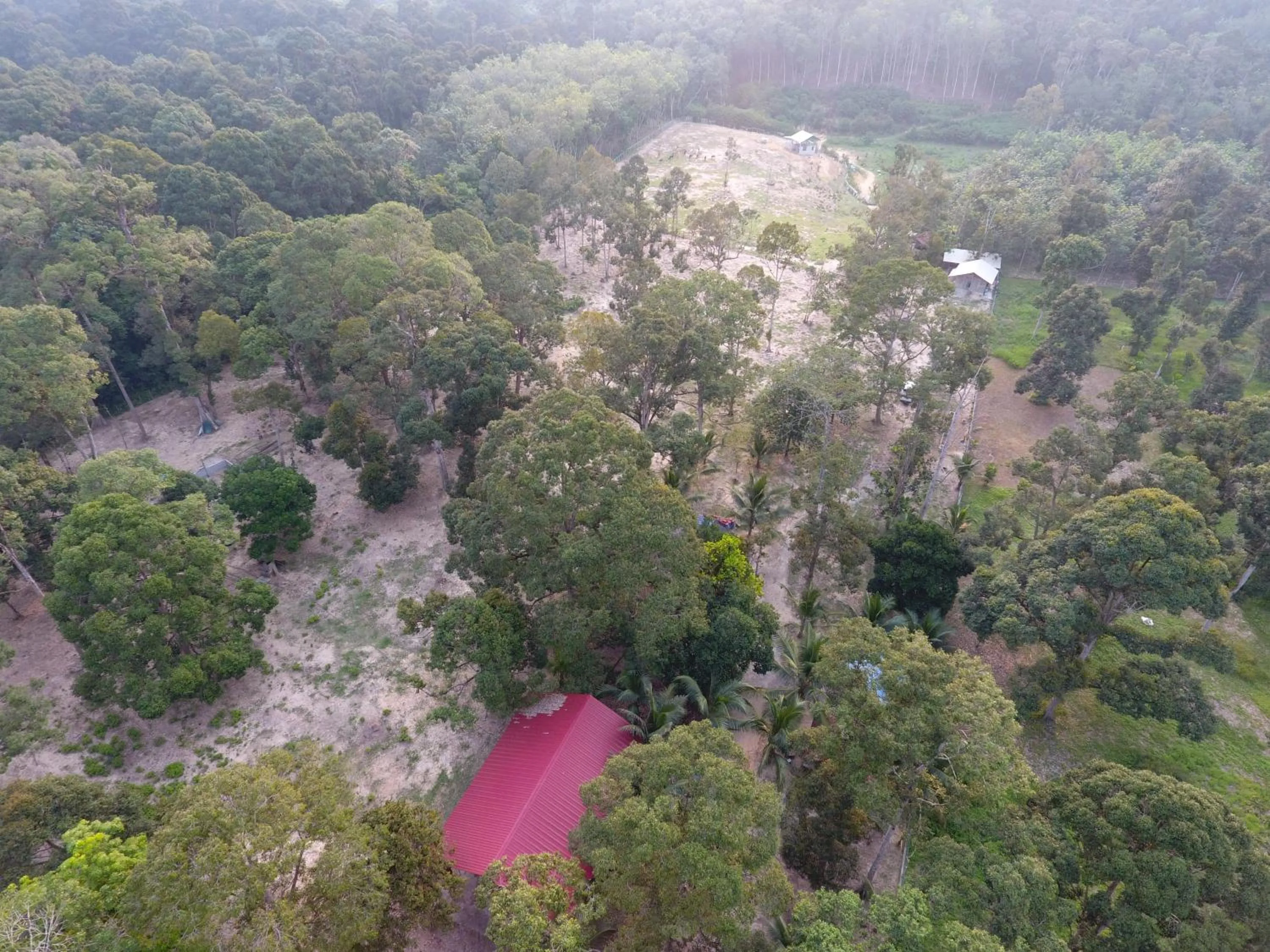 Bird's eye view in Chalet Kampong Semawar