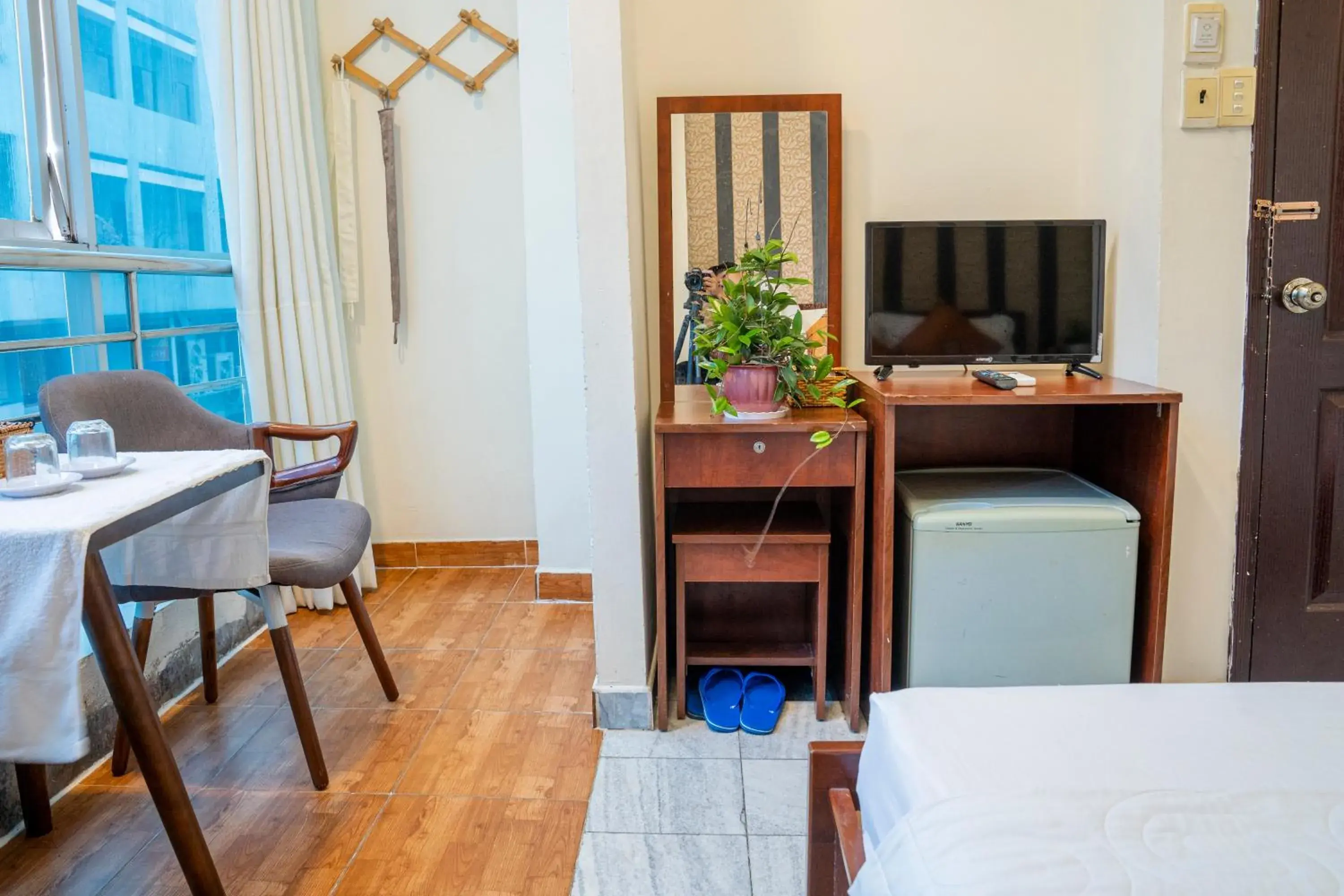 TV and multimedia, Bed in Aqua Kim Long Hotel TV and multimedia, Bed in Aqua Kim Long Hotel