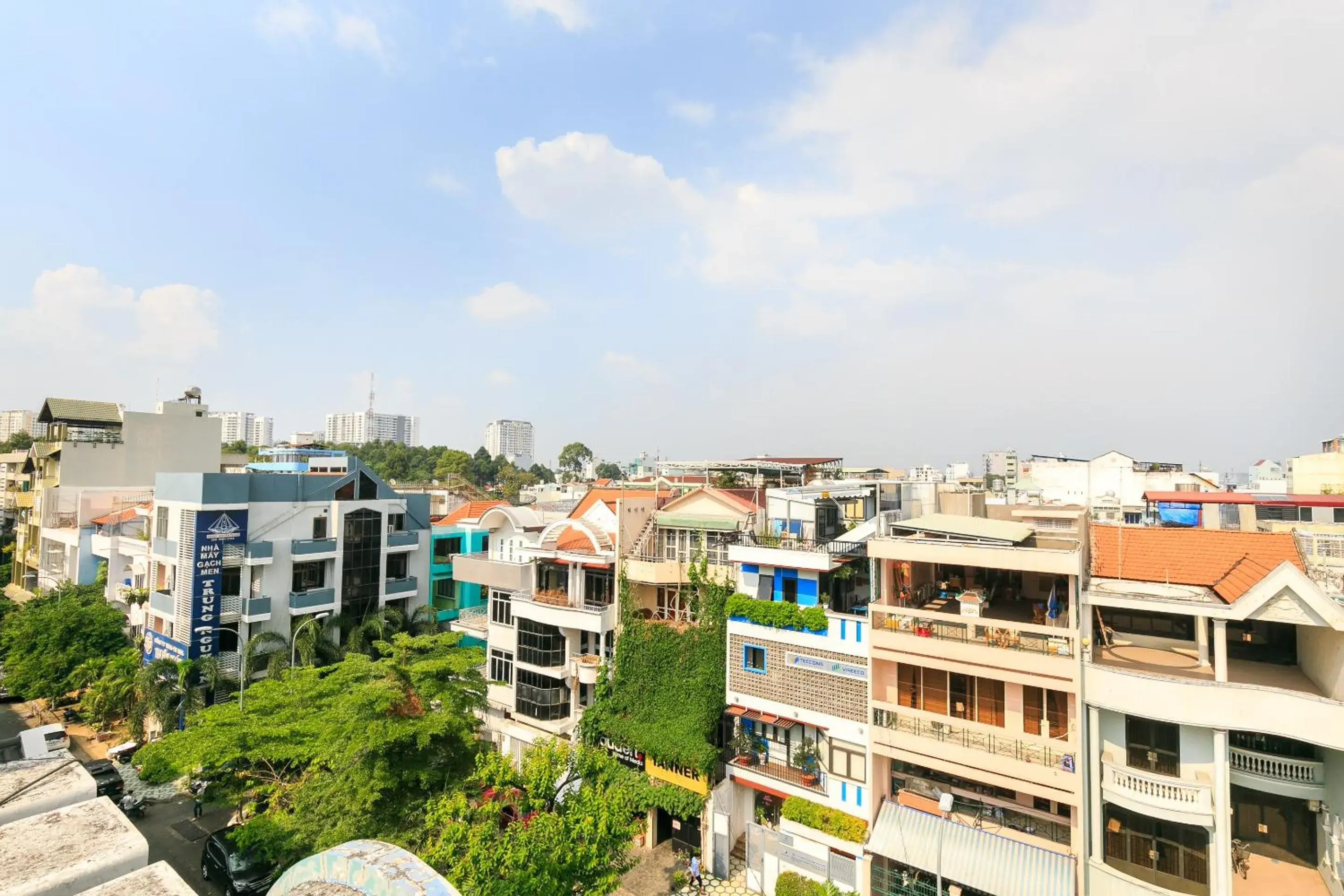 City view in Aqua Kim Long Hotel City view in Aqua Kim Long Hotel