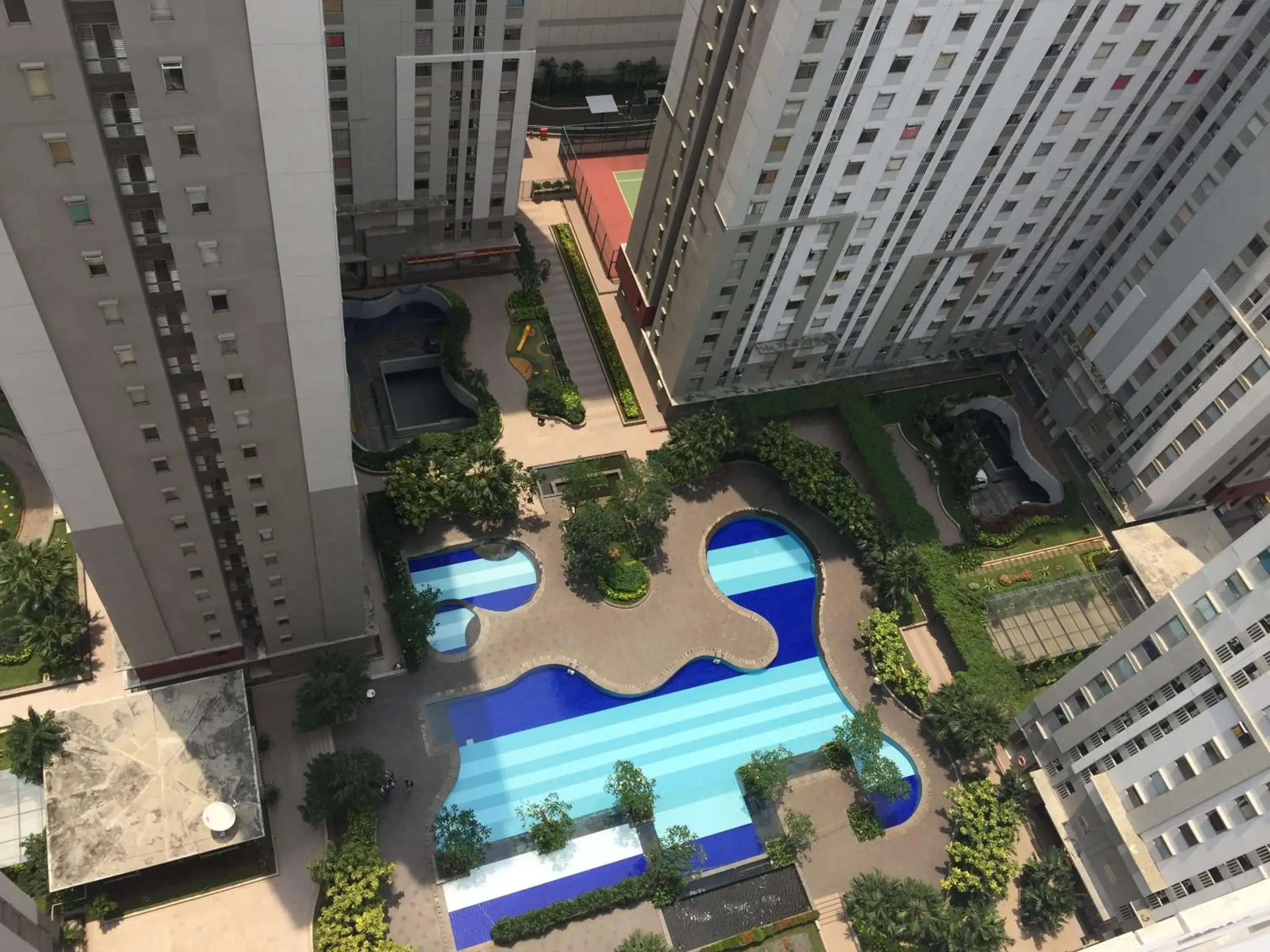 Pool view in Grandboutique-Inn Pool view in Grandboutique-Inn