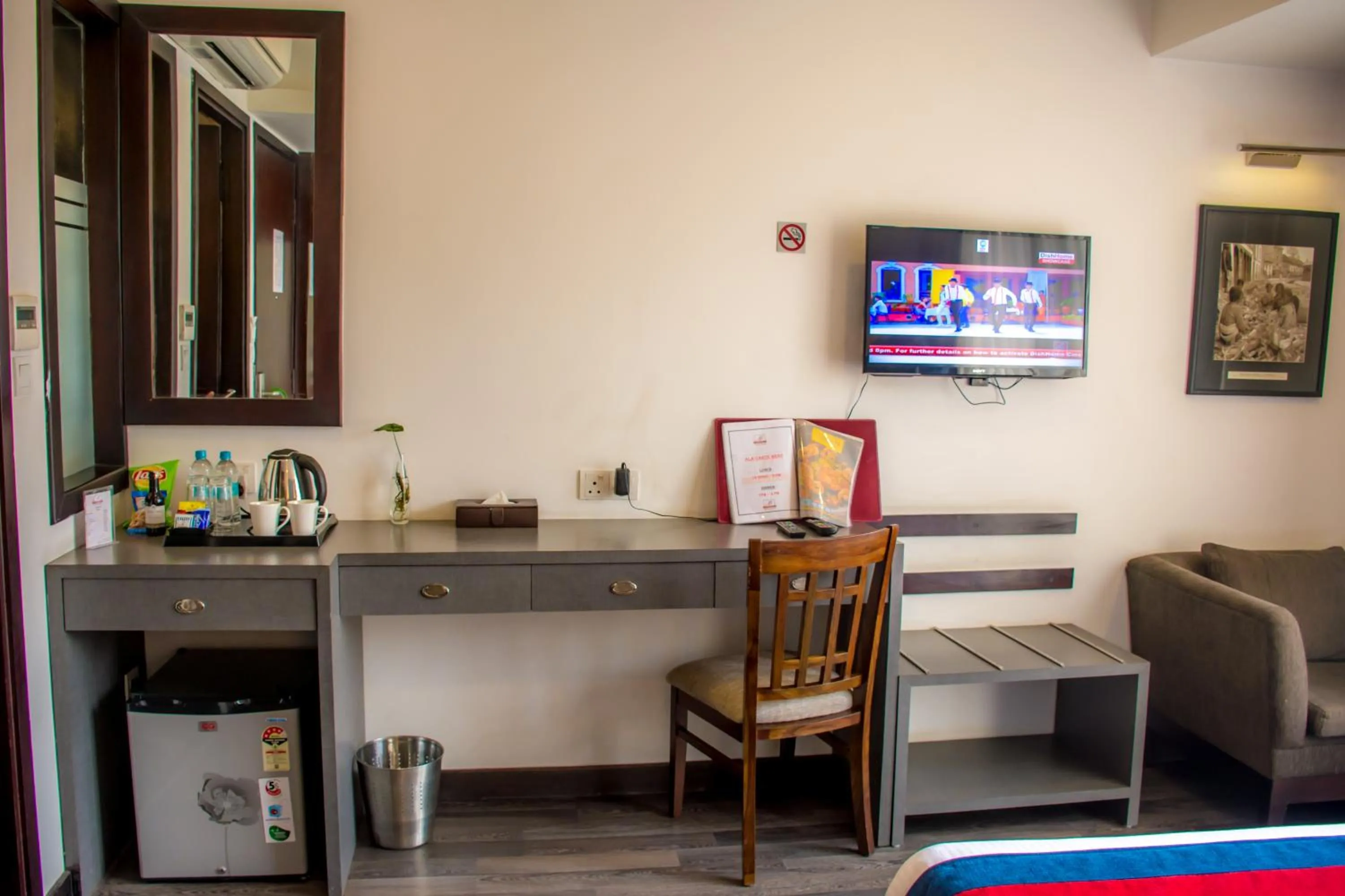 TV and multimedia in M Hotel Thamel-Kathmandu