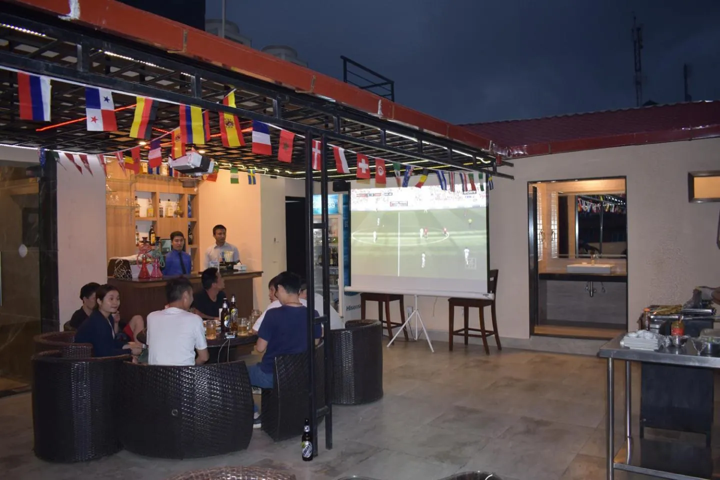 Lounge or bar in M Hotel Thamel-Kathmandu