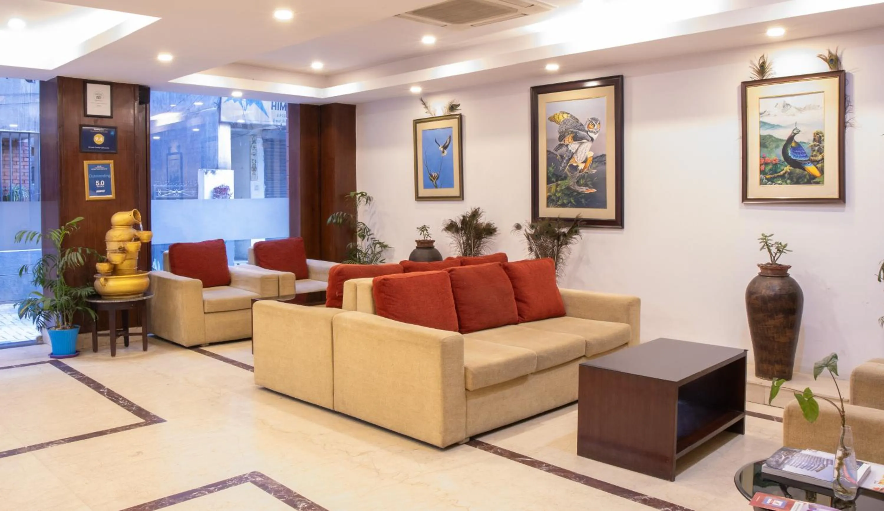 Lobby or reception in M Hotel Thamel-Kathmandu