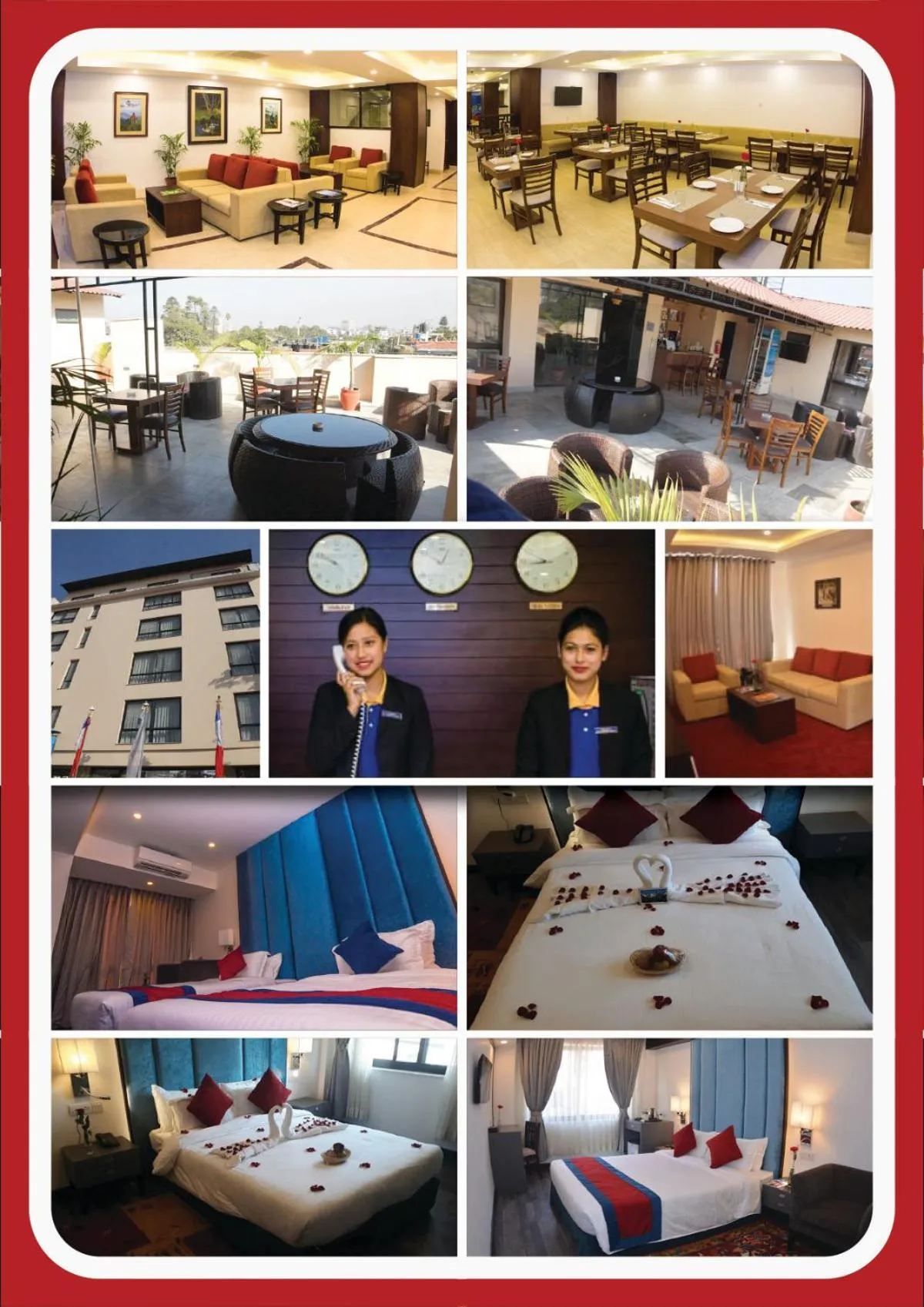 Property building in M Hotel Thamel-Kathmandu