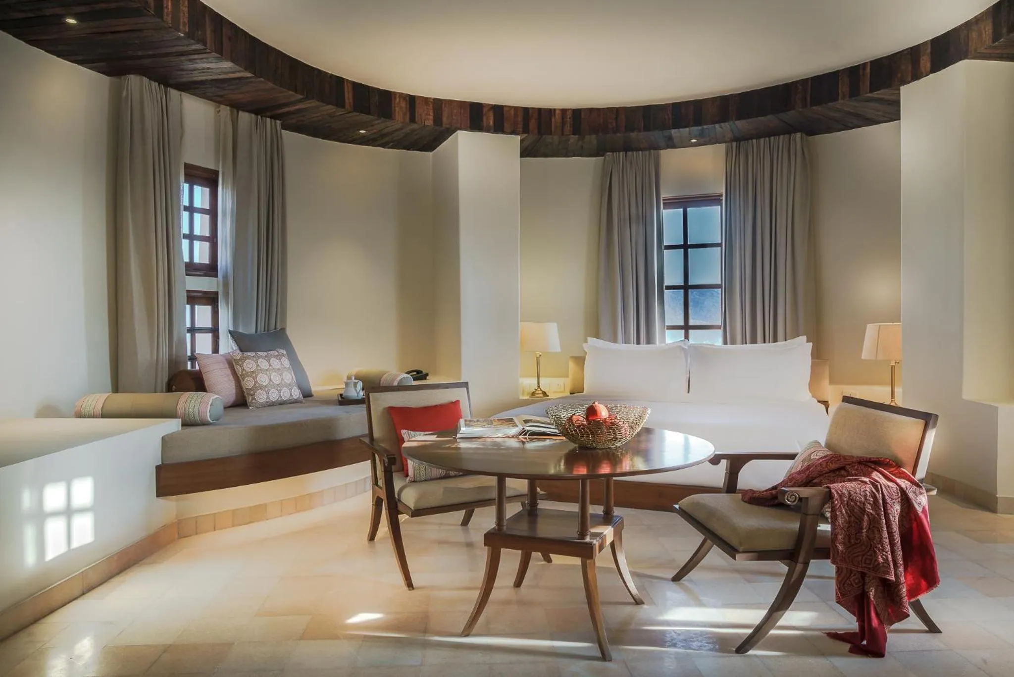 Living room in Alila Fort Bishangarh Jaipur - A Hyatt Brand