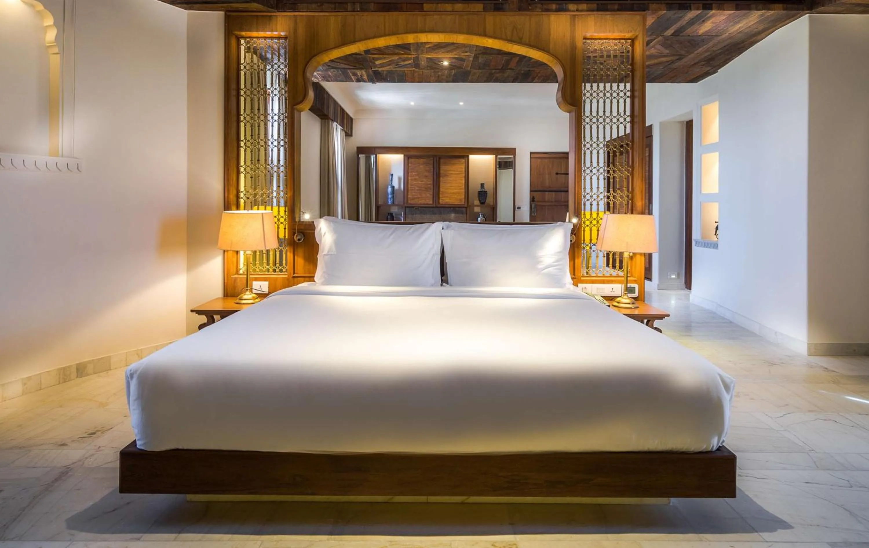 Photo of the whole room, Bed in Alila Fort Bishangarh Jaipur - A Hyatt Brand