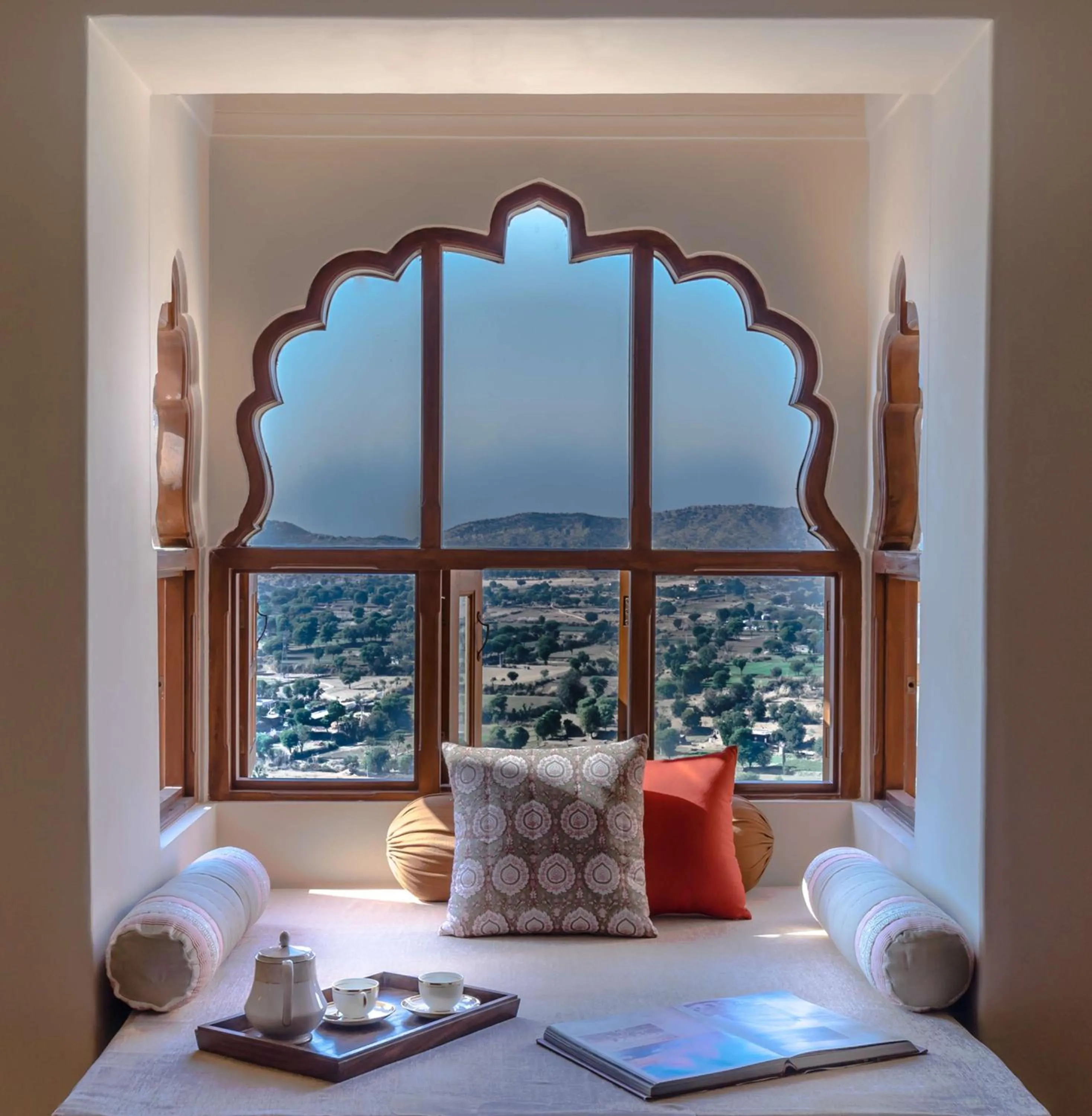 Photo of the whole room, Bed in Alila Fort Bishangarh Jaipur - A Hyatt Brand