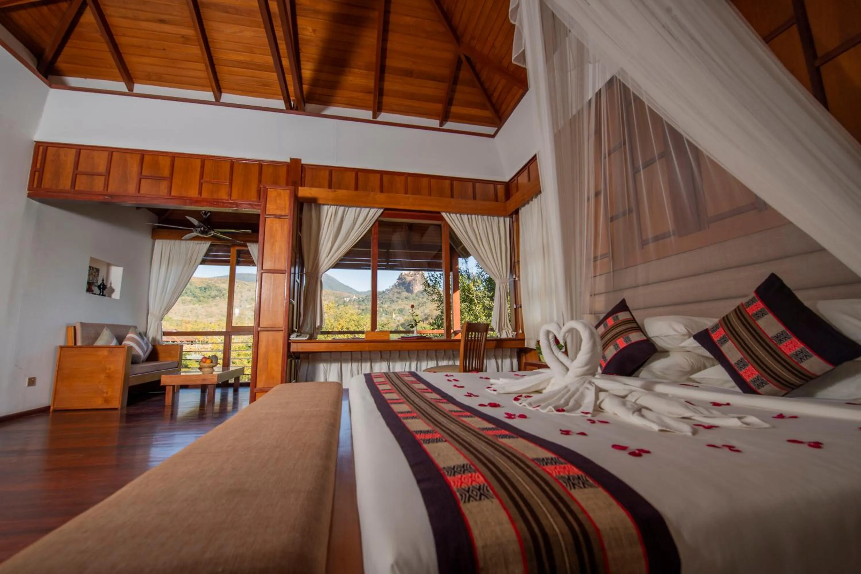 Photo of the whole room, Bed in Popa Garden Resort