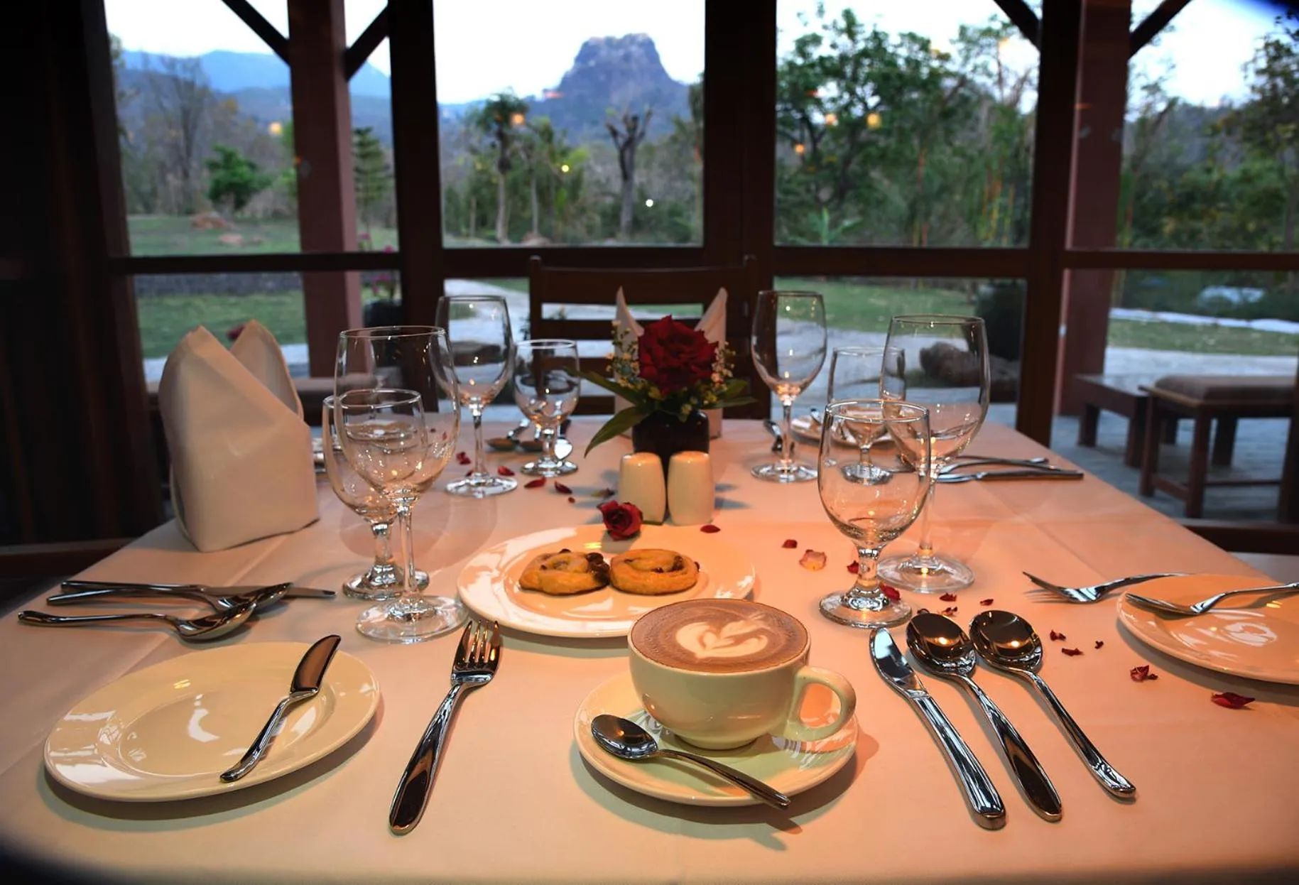 Breakfast in Popa Garden Resort