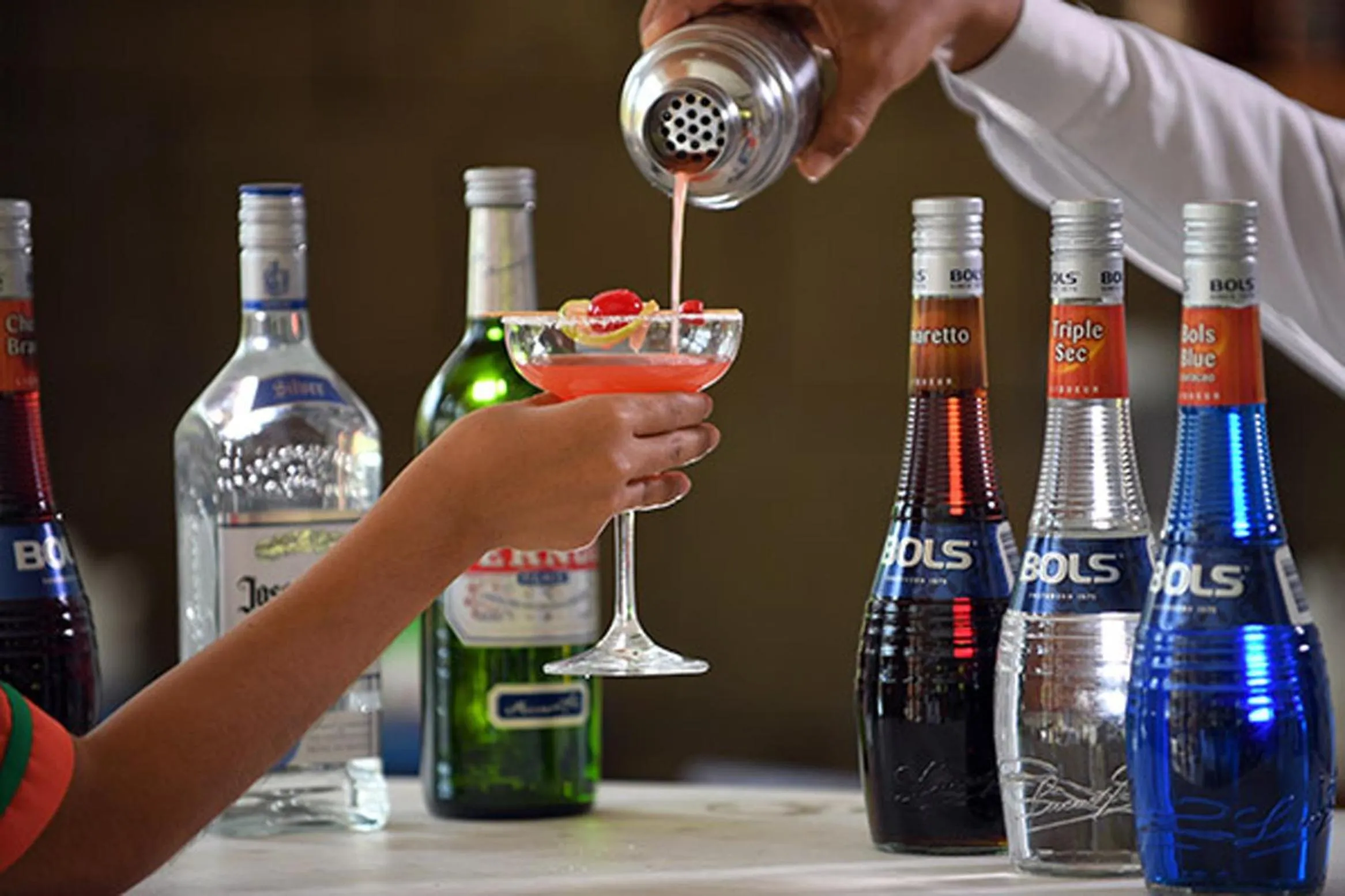 Drinks in Popa Garden Resort